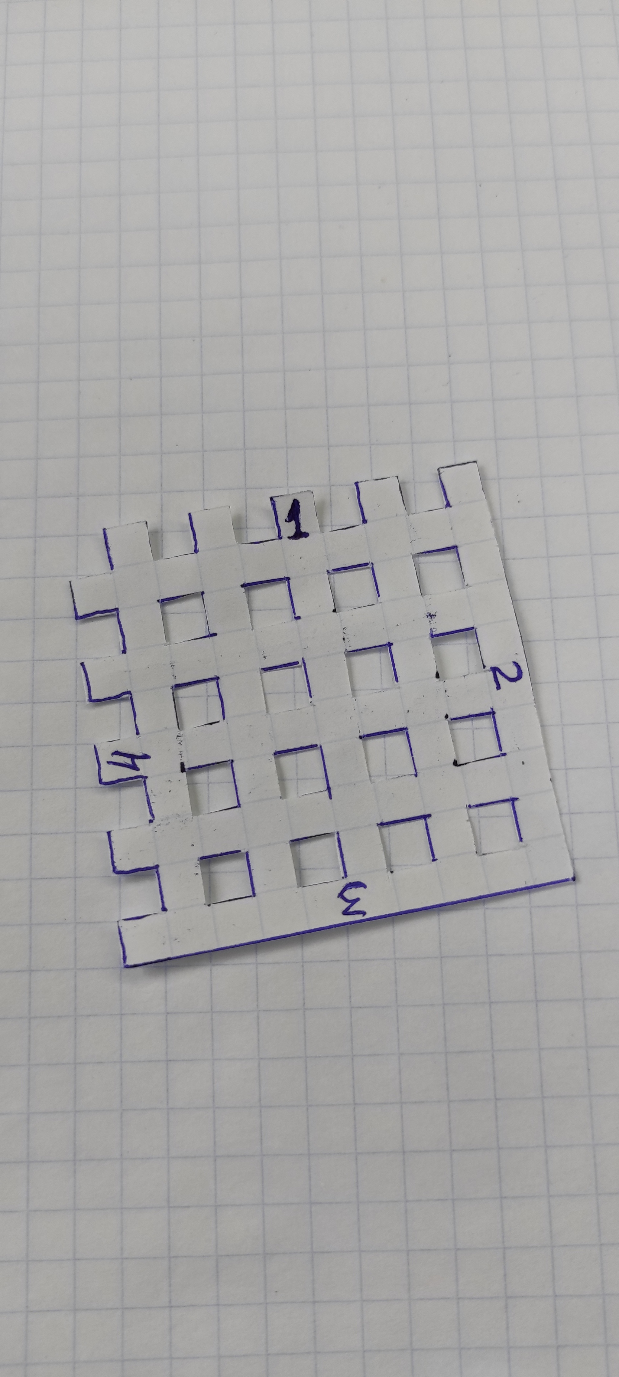 Кодер/ декодер моего детства для тайной переписки. Размером всего 10 на ...