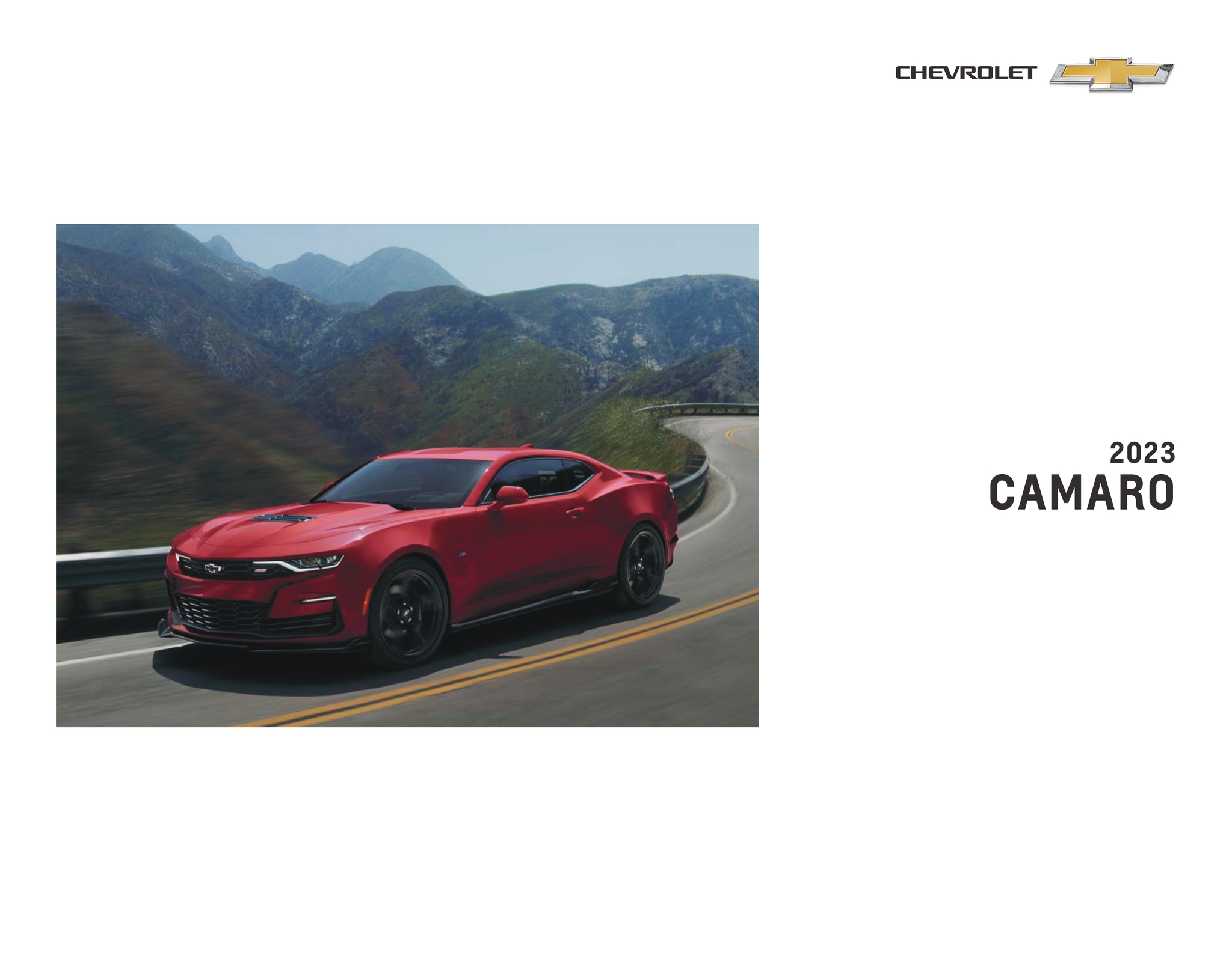 Брошюра Chevrolet Camaro за 2023 год | Пикабу