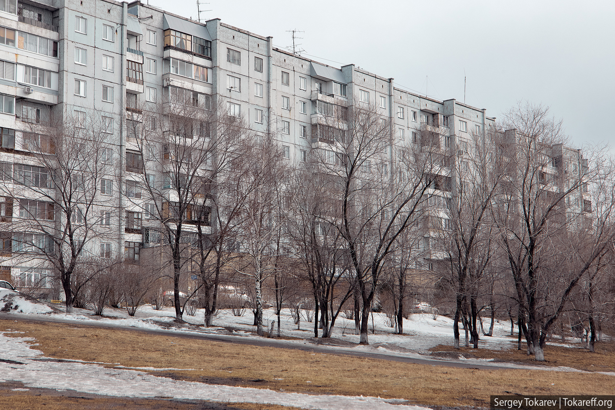 Весна в Солнечном, Красноярск - пока трава не позеленеет виды не  воодушевляют | Пикабу