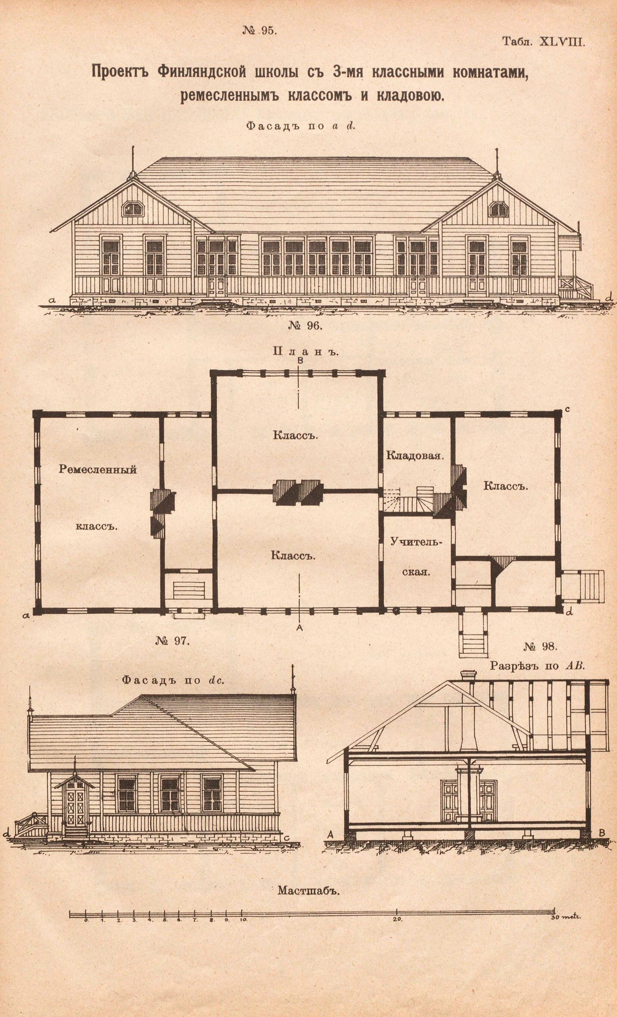 Альбом планов школьных зданий 1910 года | Пикабу