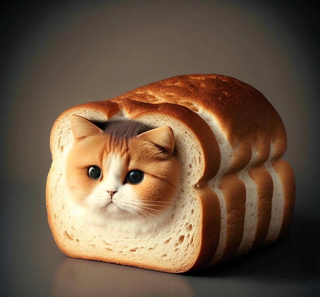 Можно котам хлеб. Кошка булка. Кошка хлеб. Красивые кошки из нейросети. Кошки нейросети.