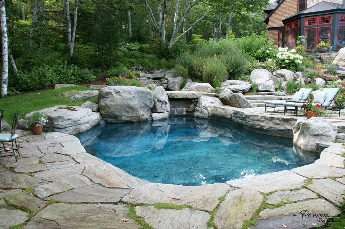 Бордюрные камни для бассейна: копинговые, бетонные, бортовые