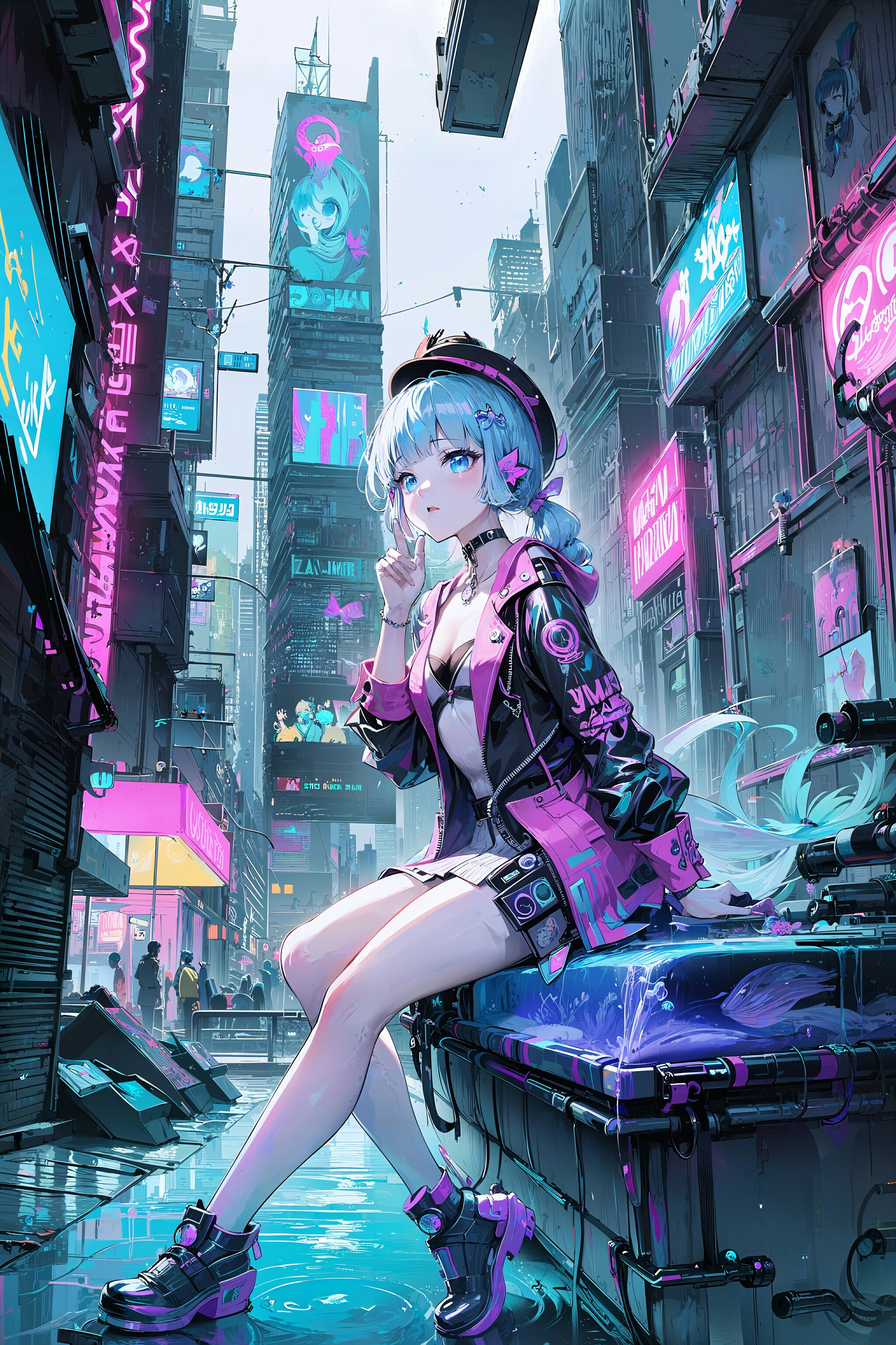 Cyberpunk Ayaka | Пикабу