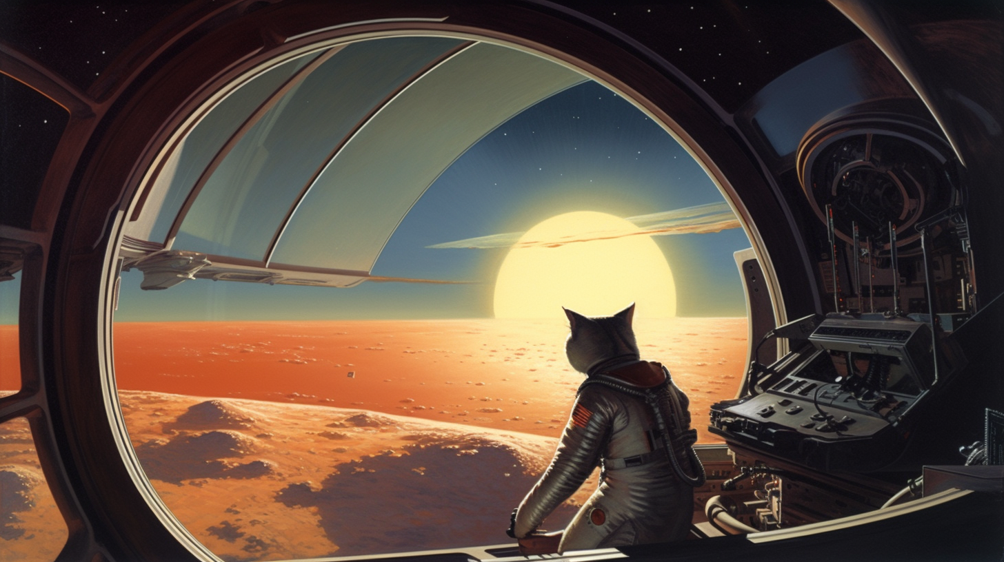 Космокоты ко дню космонавтики | Пикабу