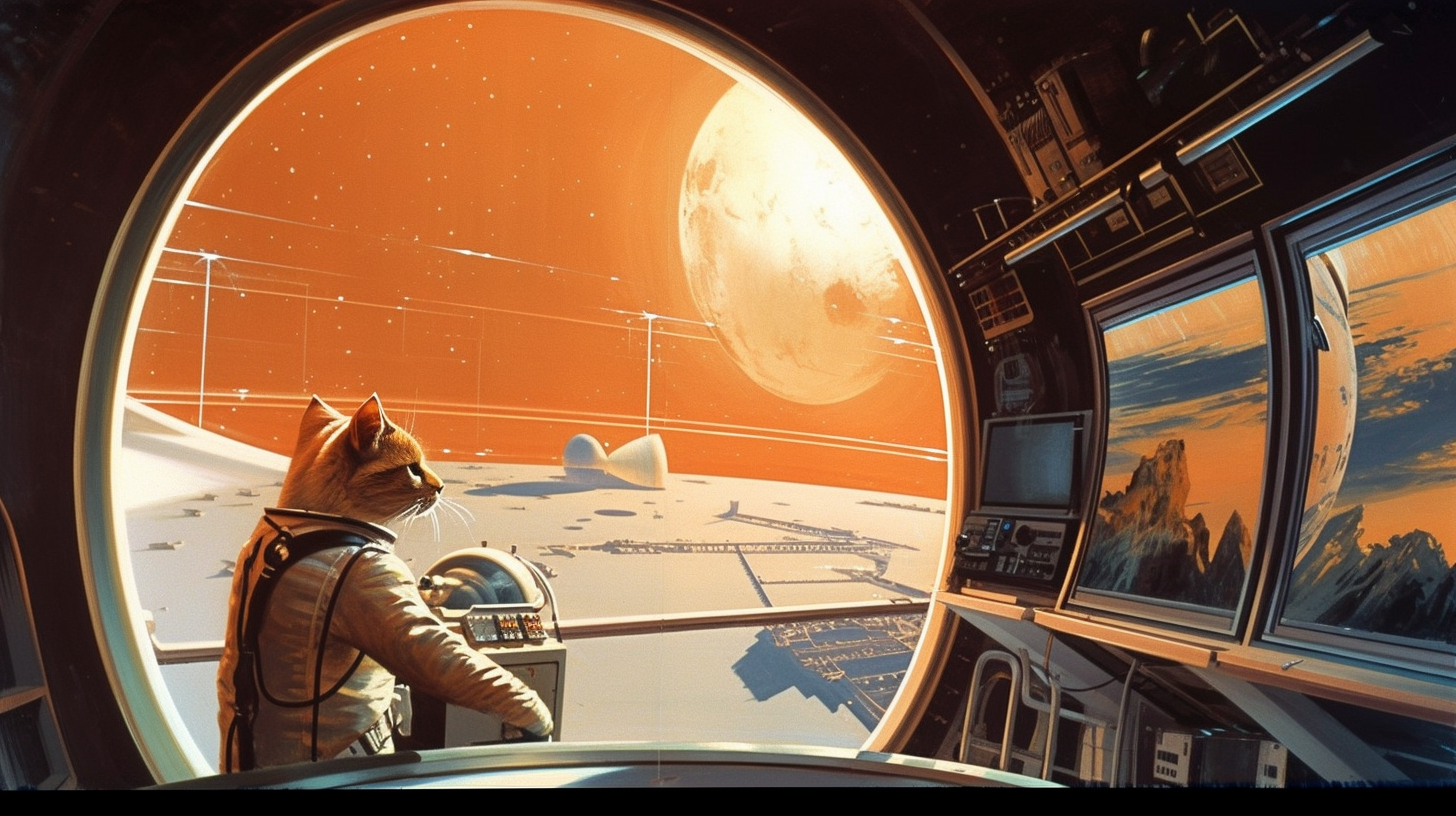 Космокоты ко дню космонавтики | Пикабу