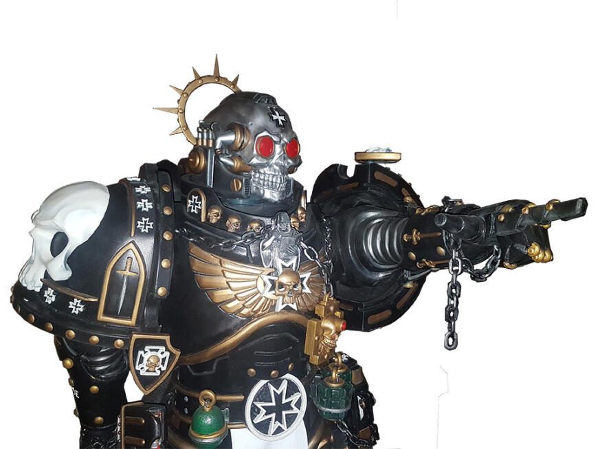 Капеллан черных храмовников Warhammer 40.000 | Пикабу
