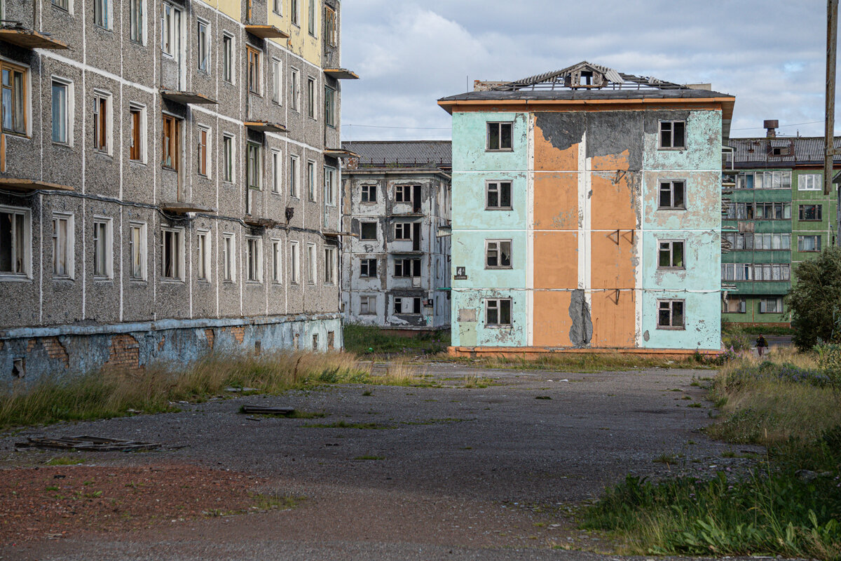 Поселок который пытался стать городом, но превращается в Припять, Воргашор ( Воркута) | Пикабу