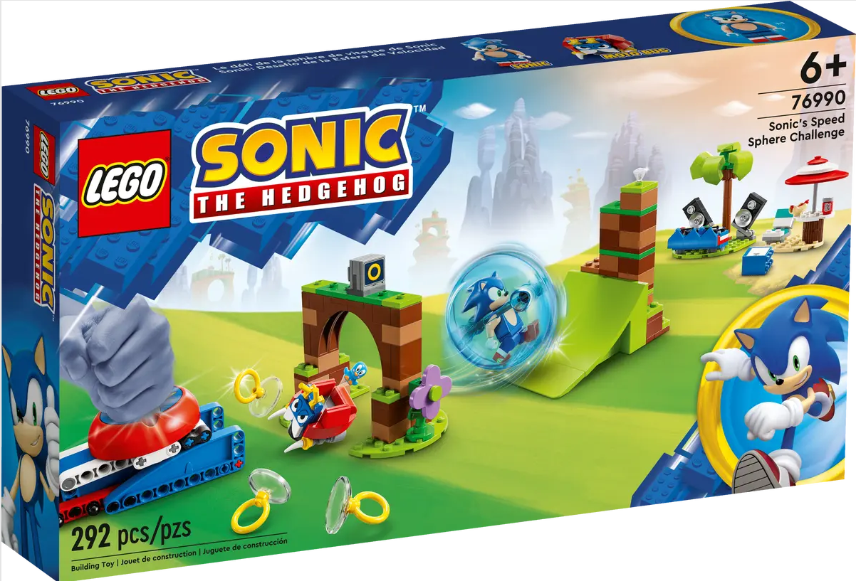 SEGA и LEGO анонсировали четыре новых набора LEGO® Sonic the Hedgehog™ |  Пикабу