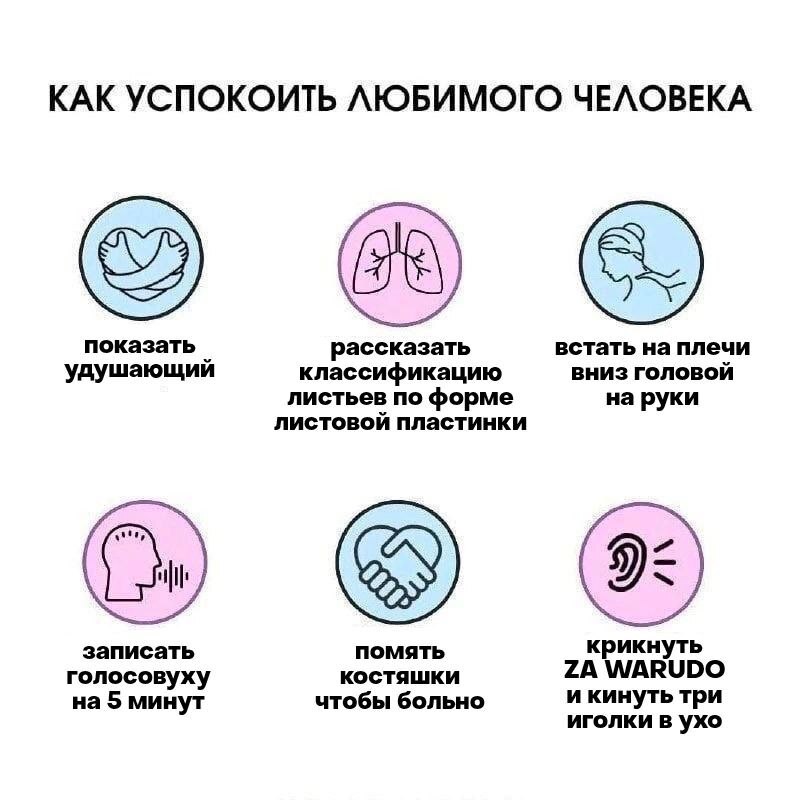 Как успокоить любимого человека | Пикабу