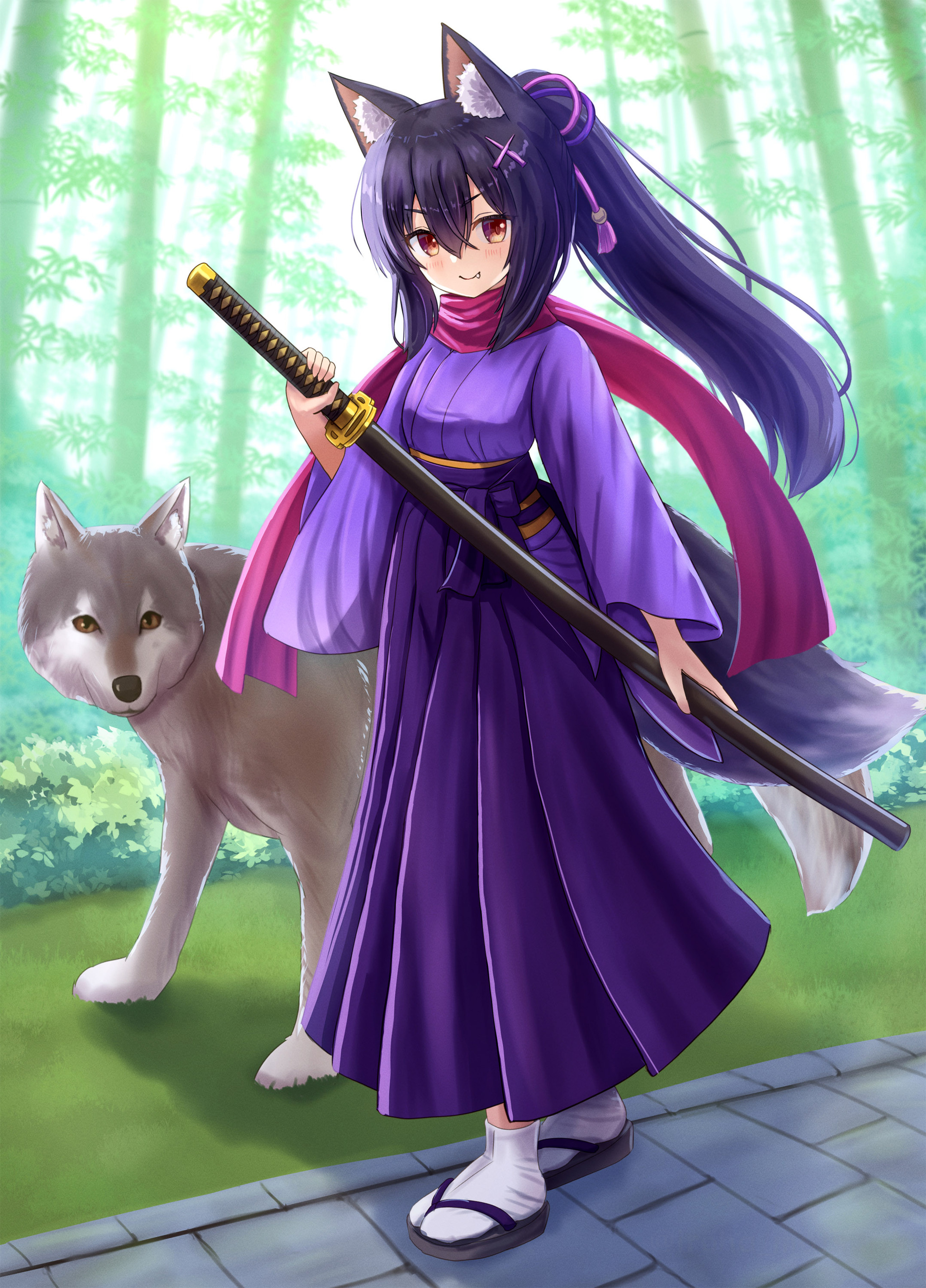 Wolf-kunoichi-chan | Пикабу