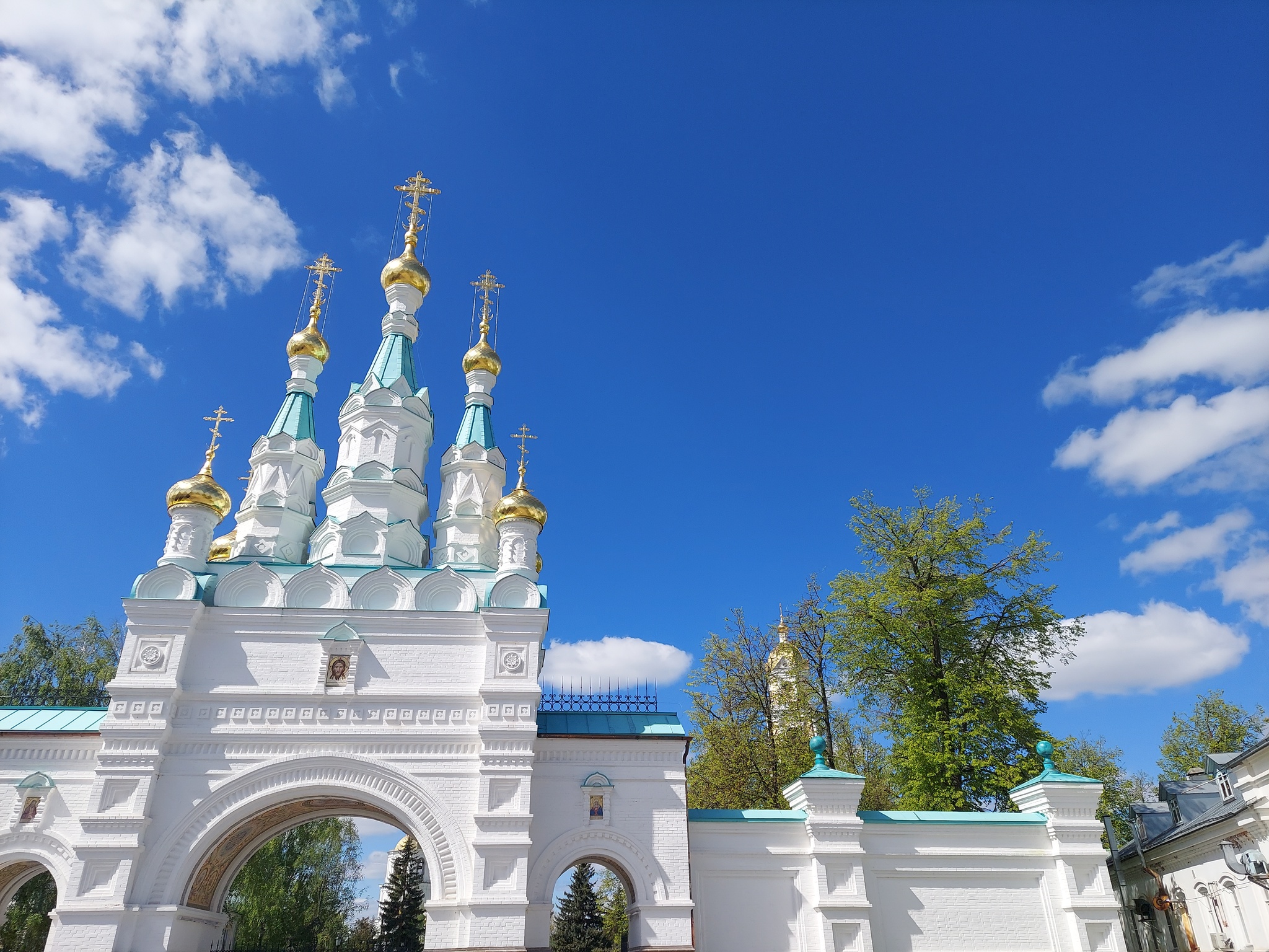 Свято-Троицкий Серафимо-Дивеевский женский монастырь. Нижегородская  область, село Дивеево | Пикабу