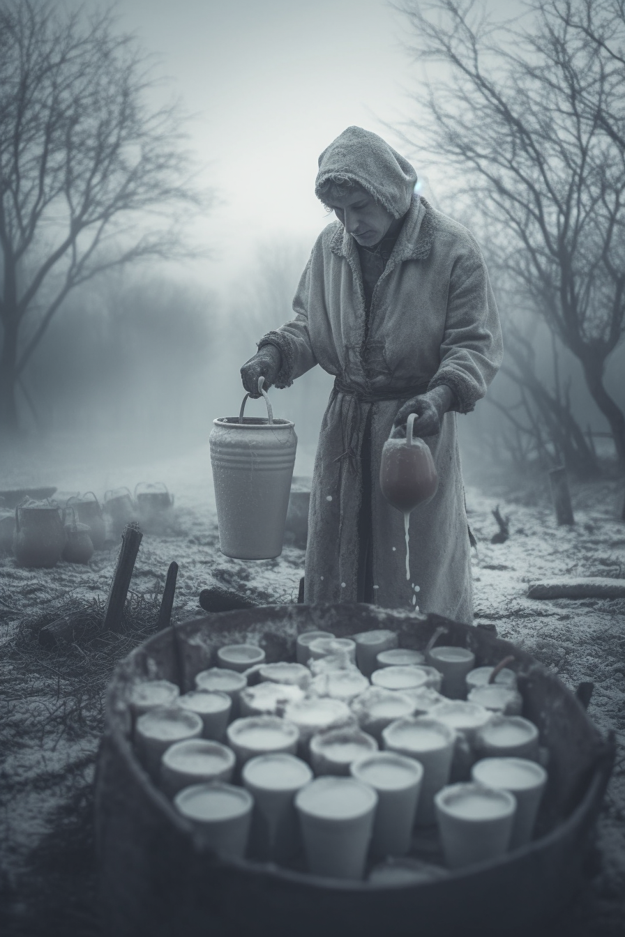 Невесёлый молочник | Пикабу