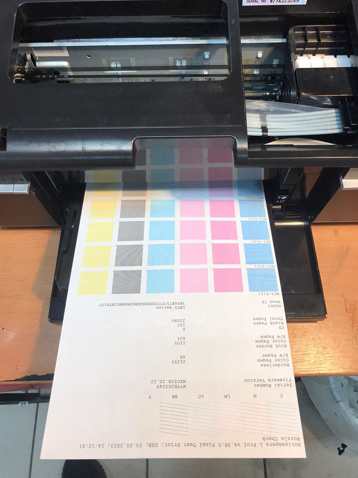 Epson L805, ошибка сенсора PW | Пикабу