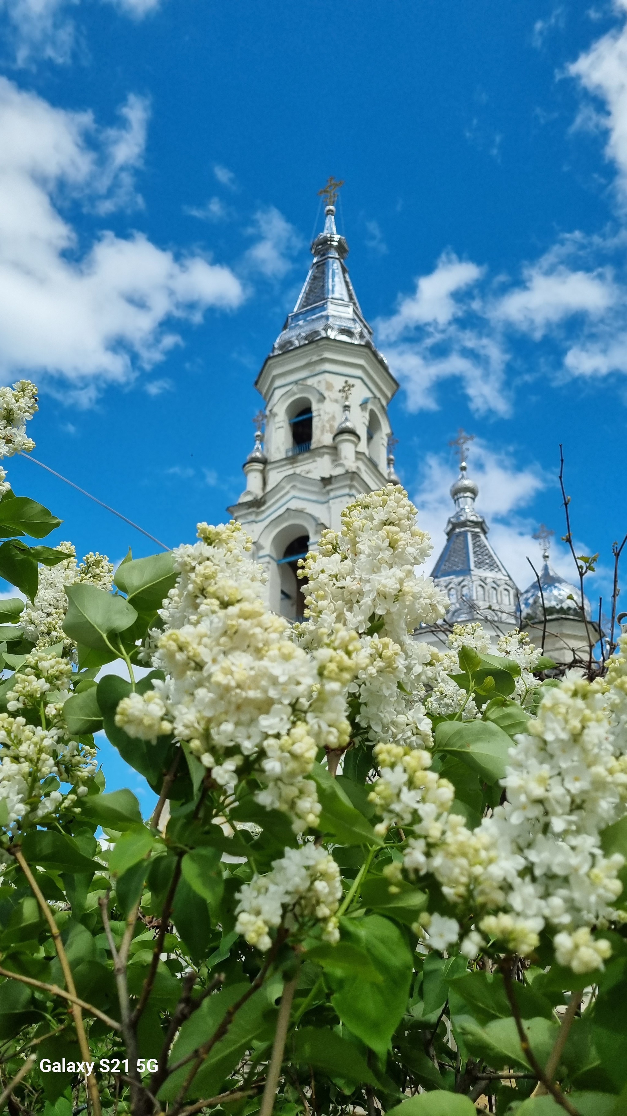 Церковь весной