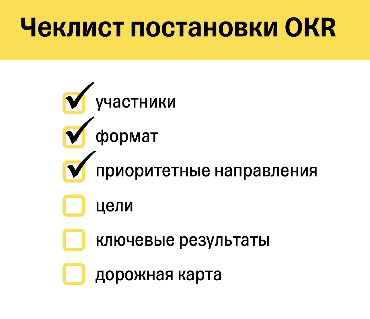 Пошаговый план постановки OKR в стартапе | Пикабу