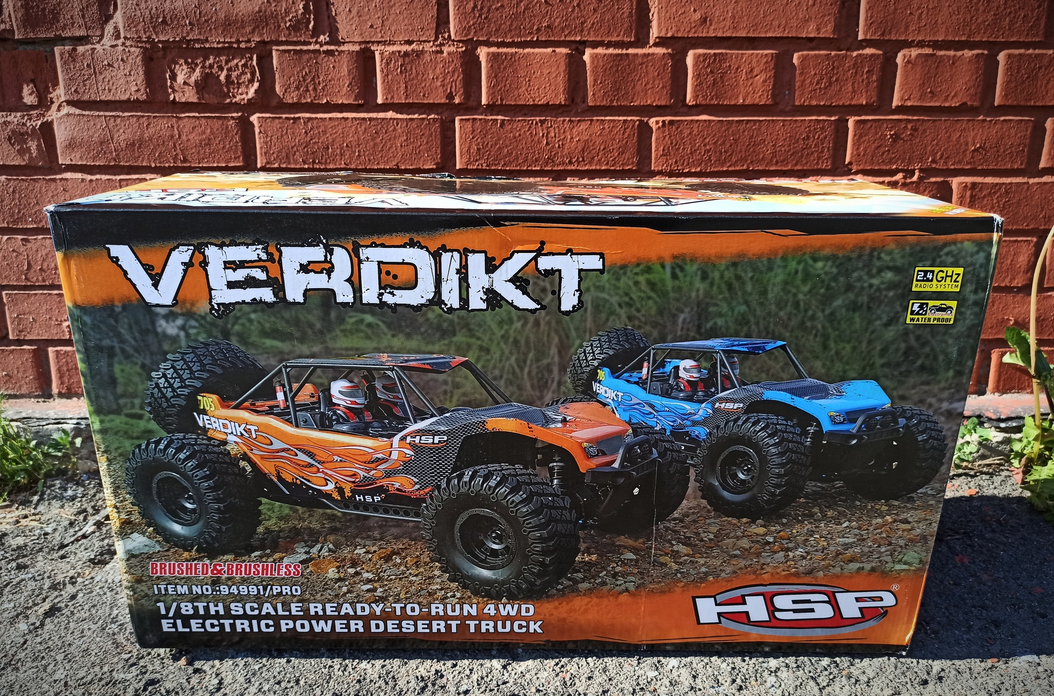 New RCar HSP VERDIKT Desert Truck Unboxing | Пикабу