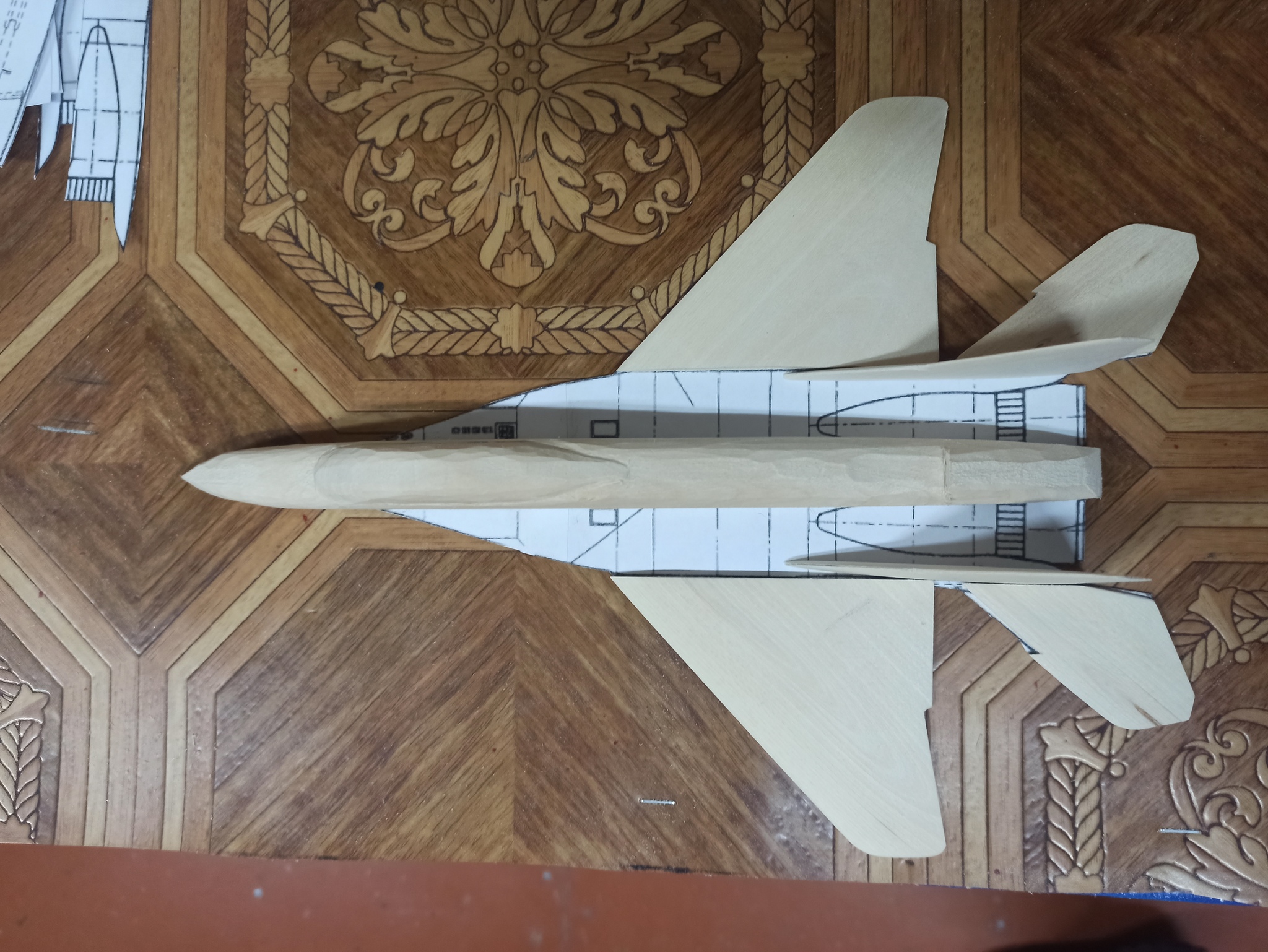 Стендовая модель самолёта МиГ-35. Масштаб 1/48.Часть 1 | Пикабу