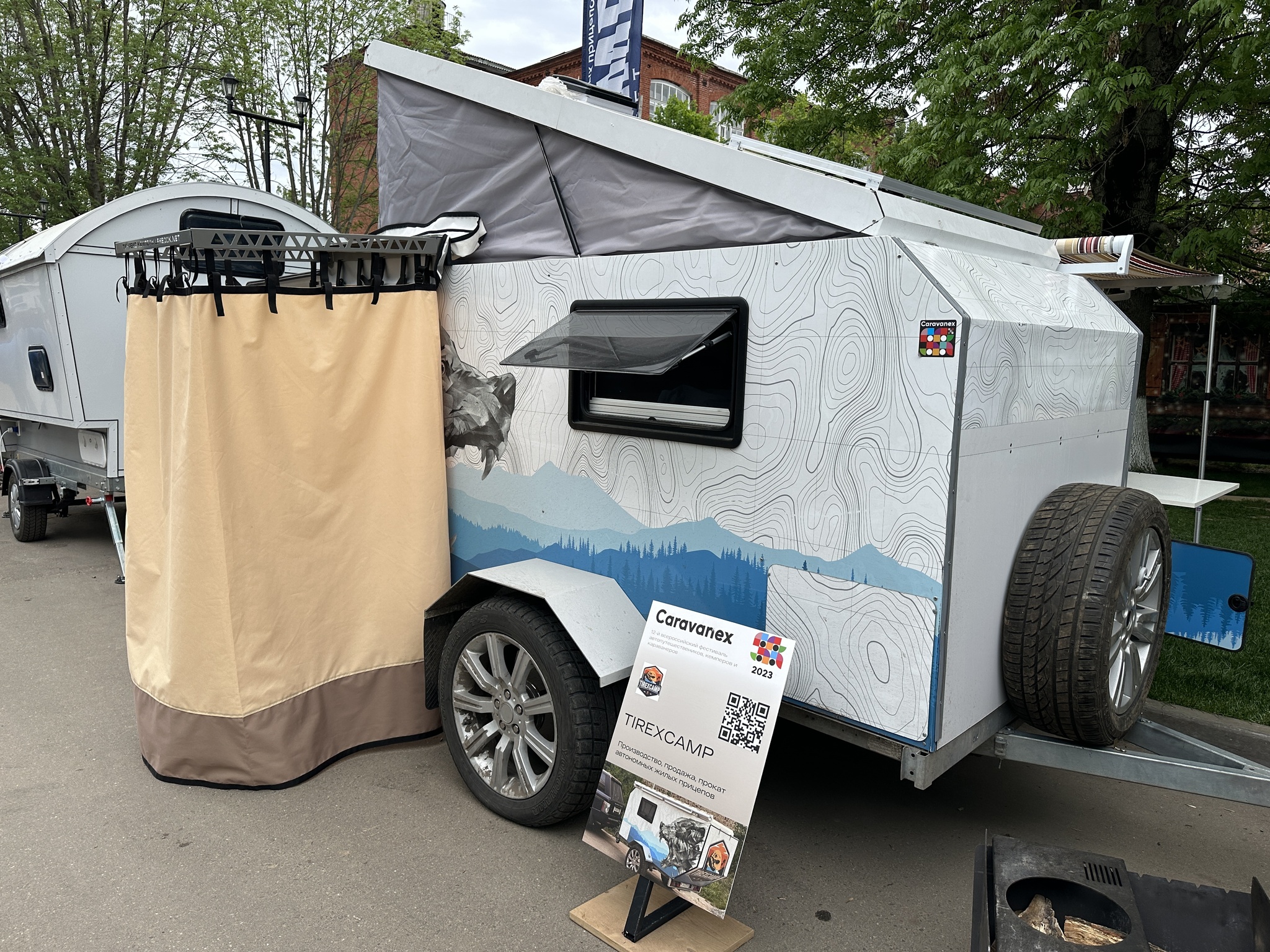 Caravanex 2023. В подмосковной Коломне прошла выставка автодомов | Пикабу