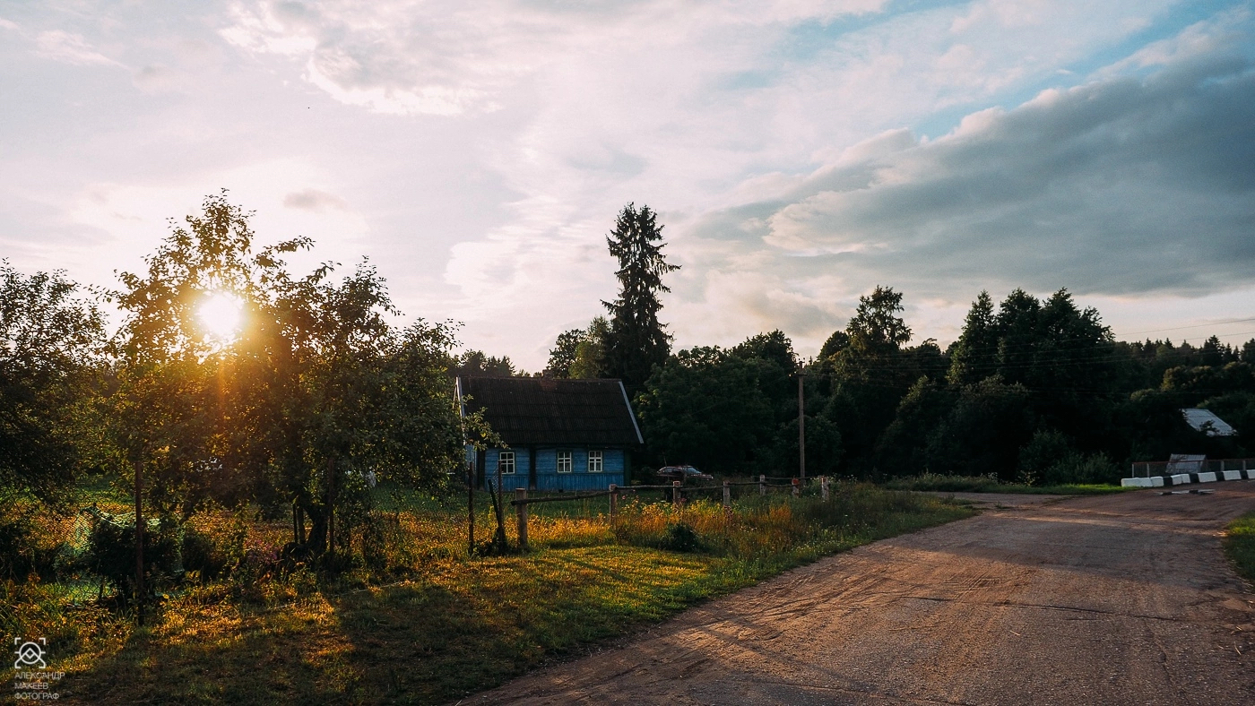 Вот моя деревня, вот мой дом родной. Деревня Юшково, Псковская область |  Пикабу