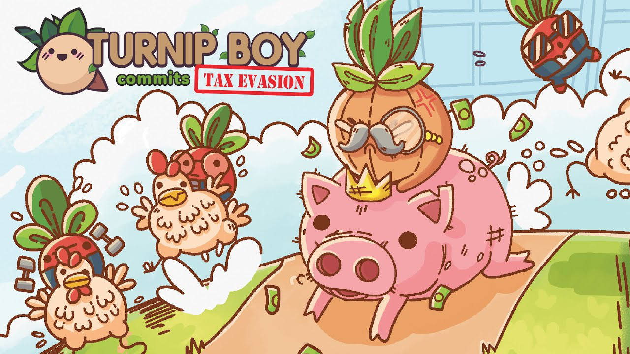 Turnip Boy Commits Tax Evasion – репчик и налоги | Пикабу