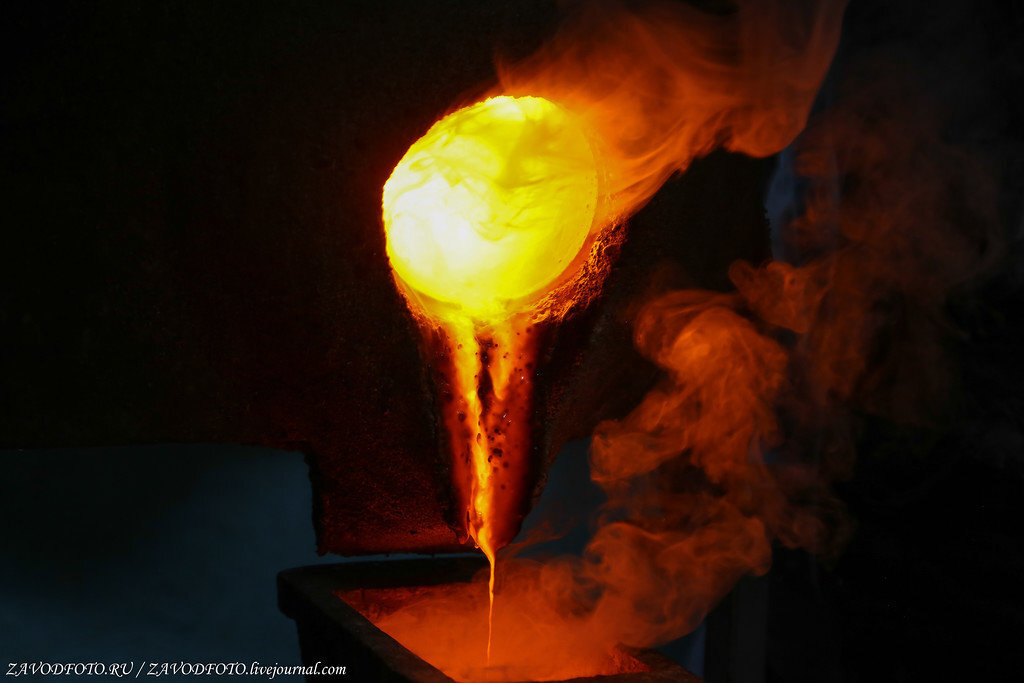 Где рождаются слитки золота | Пикабу