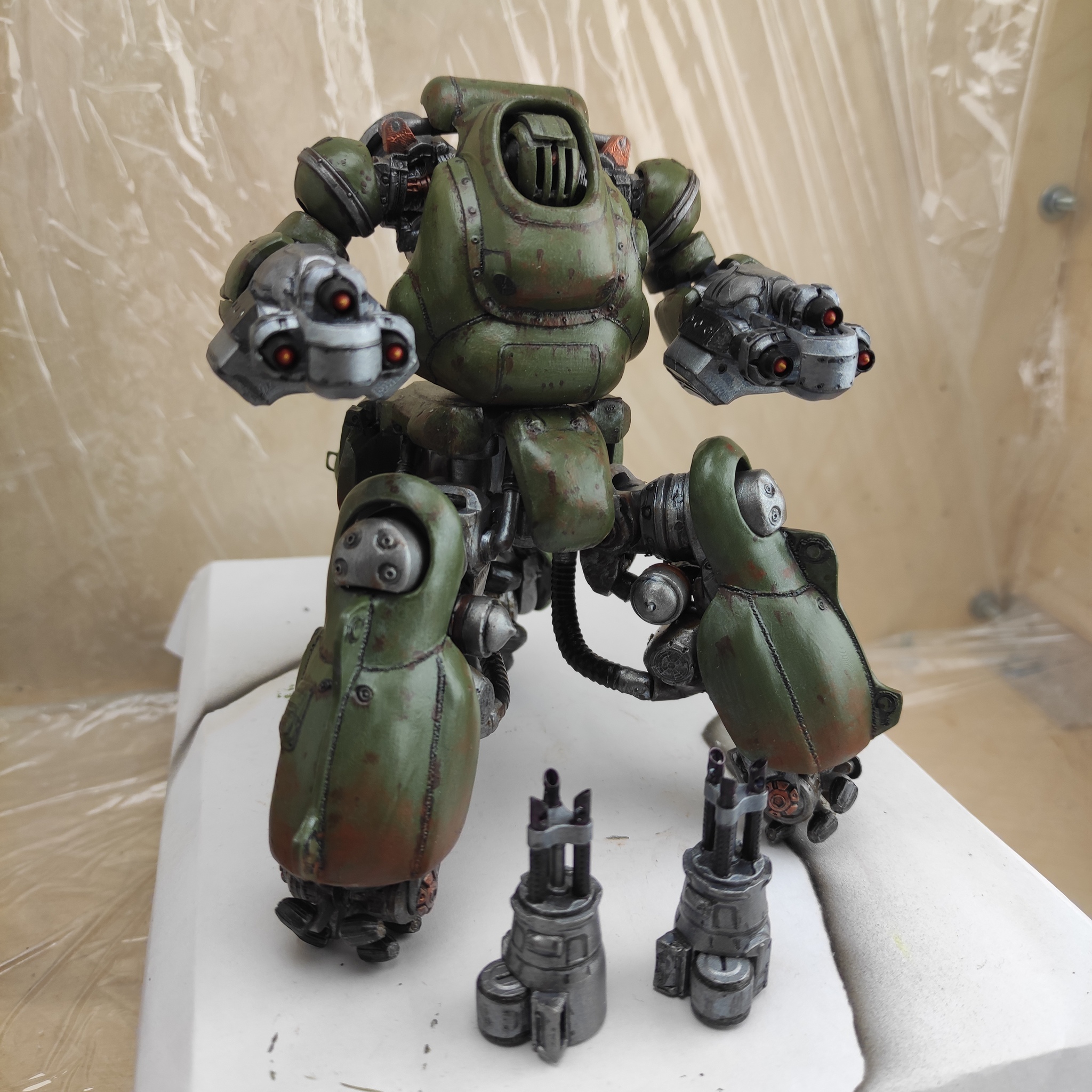 прототип робота охранника fallout 4 фото 39