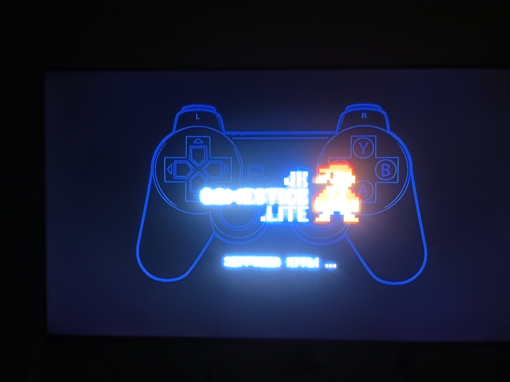 Game stick light. Модифицированная Прошивка. Логотип GAMESTICK Lite.