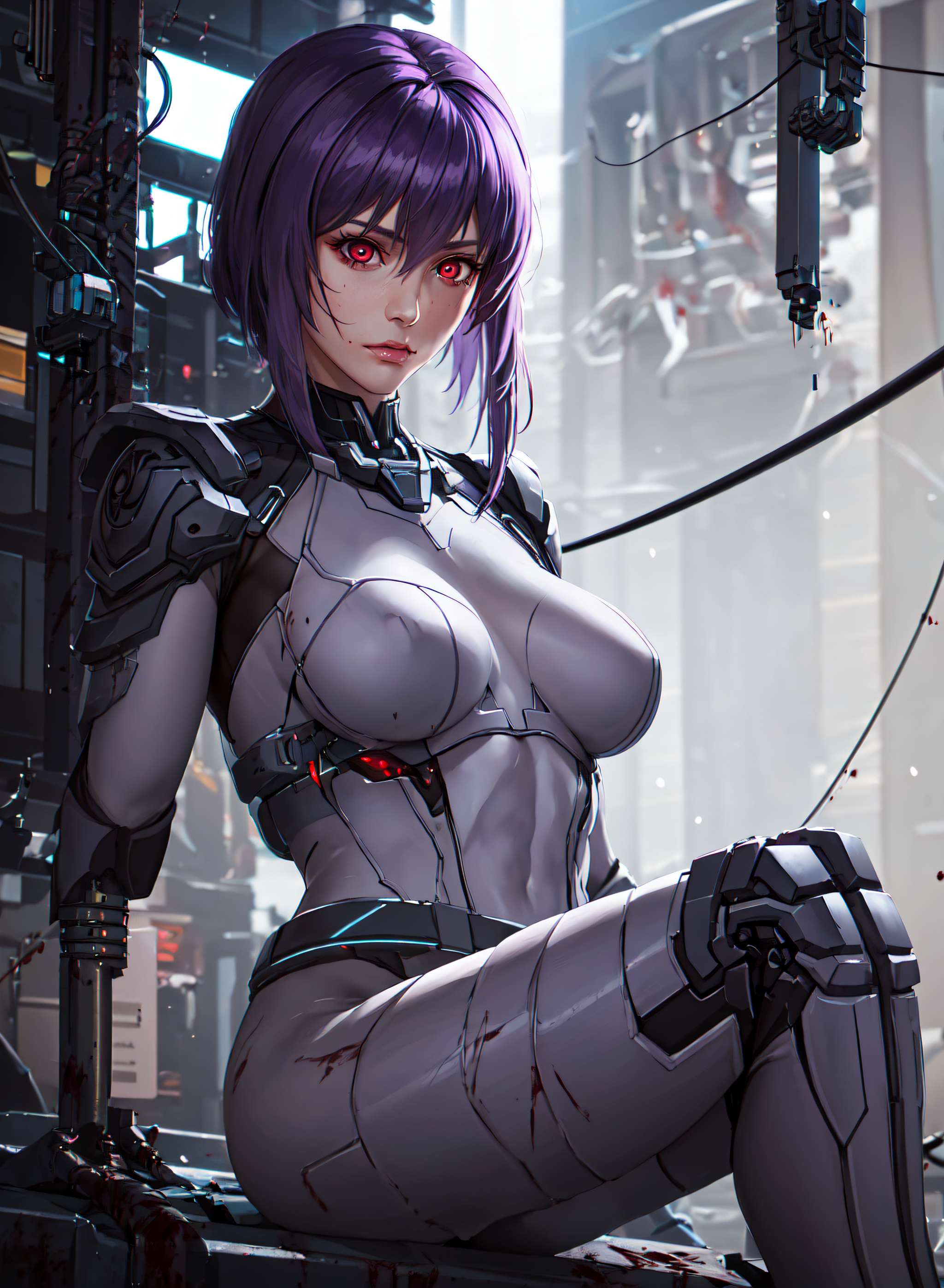 Motoko stable diffusion | Пикабу