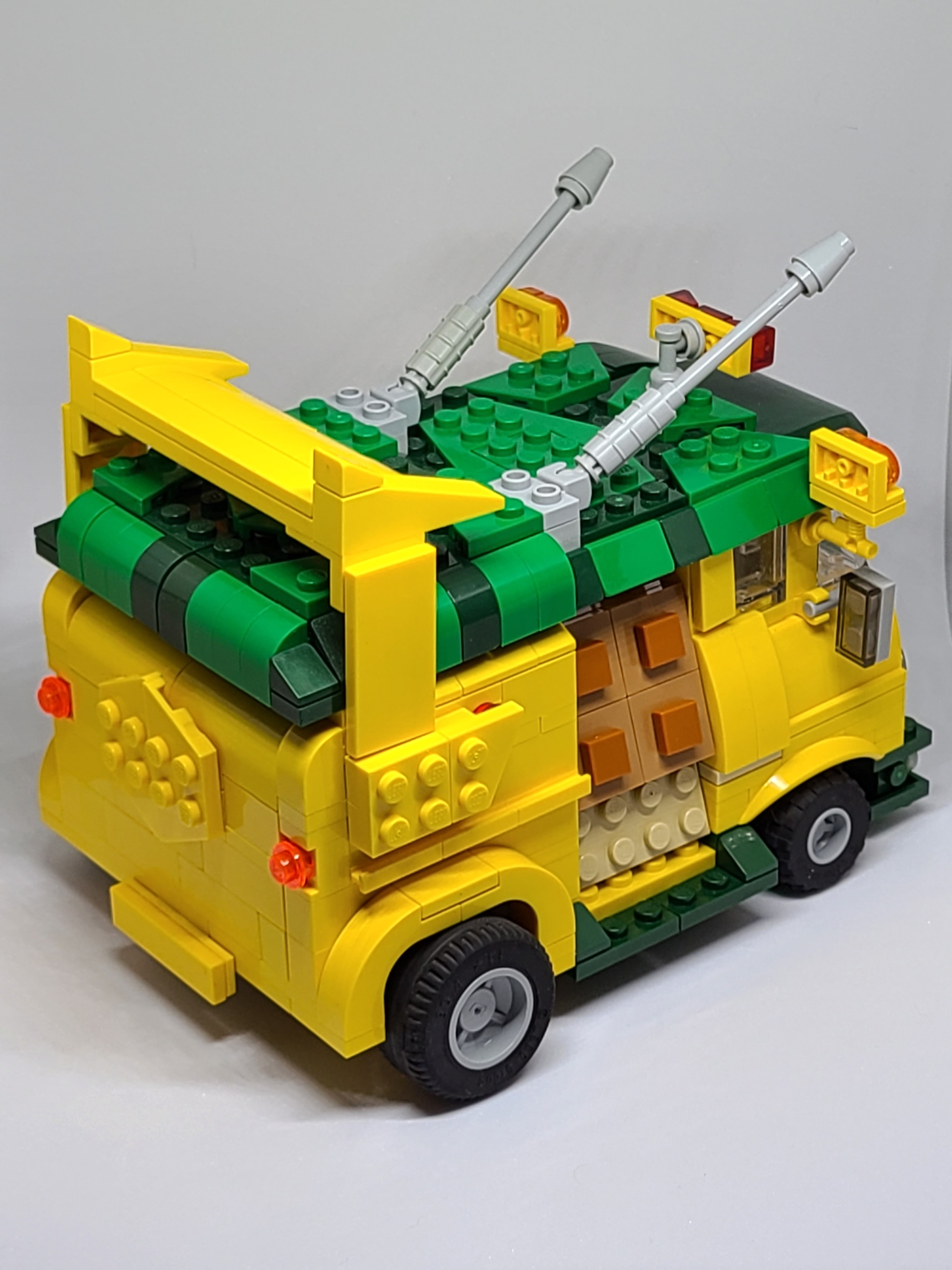 Lego TMNT Party Van 1987 | Пикабу