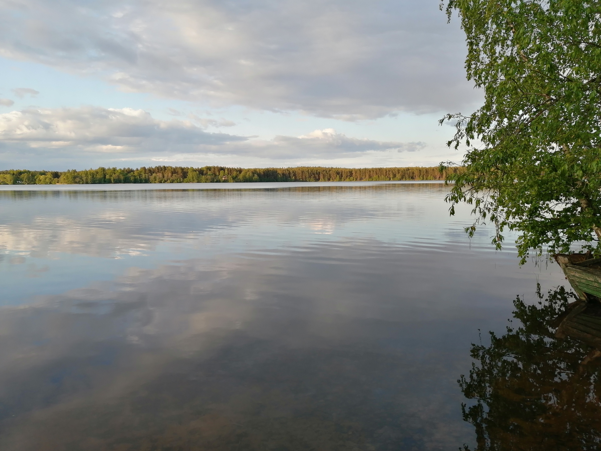 Озеро красавица ленинградская область