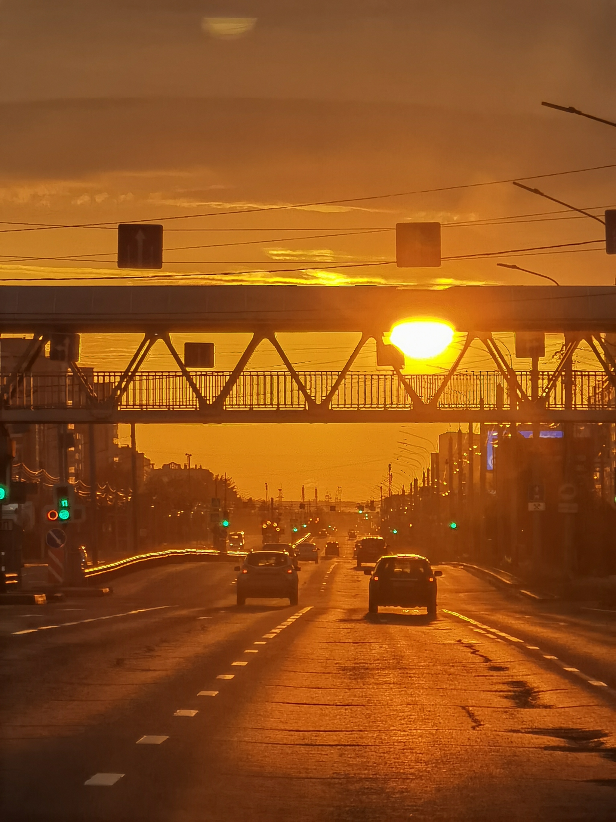 Красноярск одним ранним утром | Пикабу