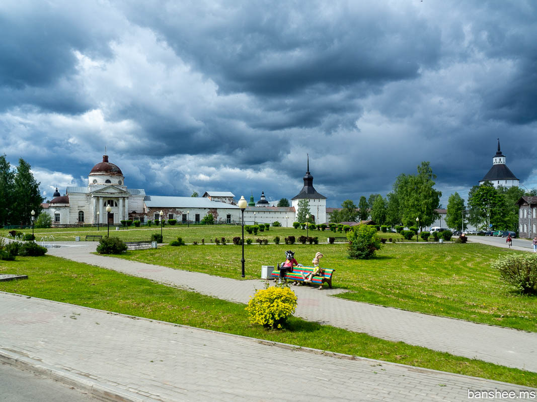 Круиз Москва-Санкт-Петербург, день третий, Кириллов | Пикабу