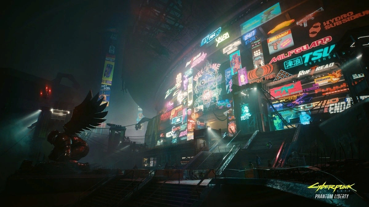 Свежие скриншоты DLC «Призрачная Свобода» к Cyberpunk 2077 | Пикабу