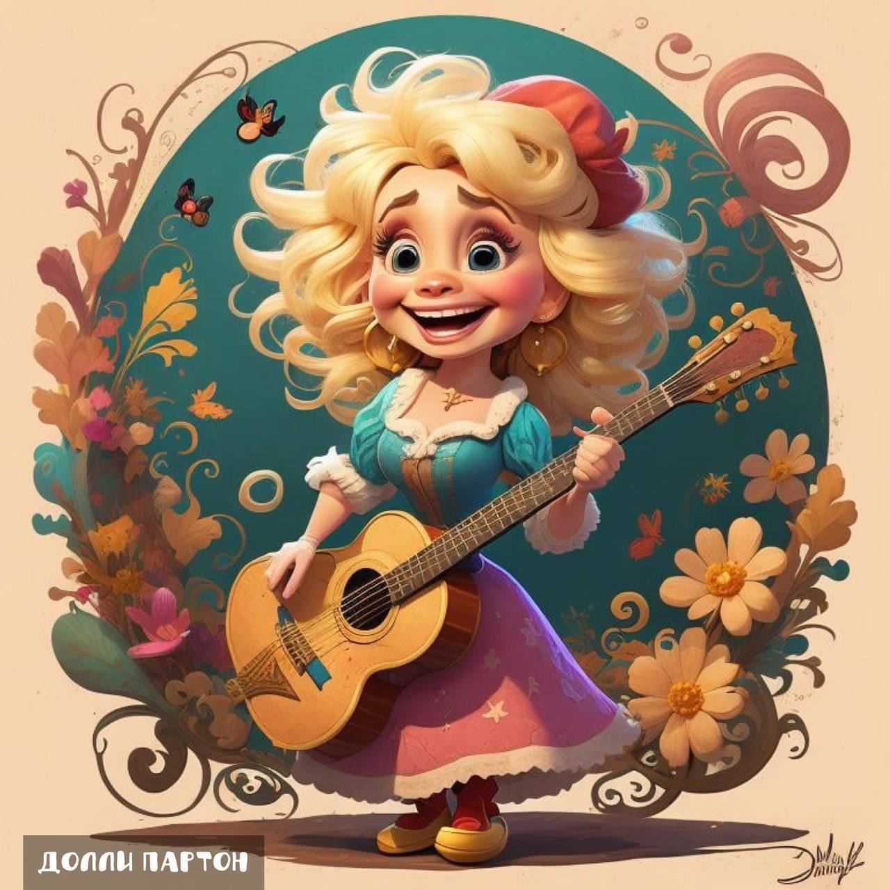 Музыканты в стиле Disney | Пикабу
