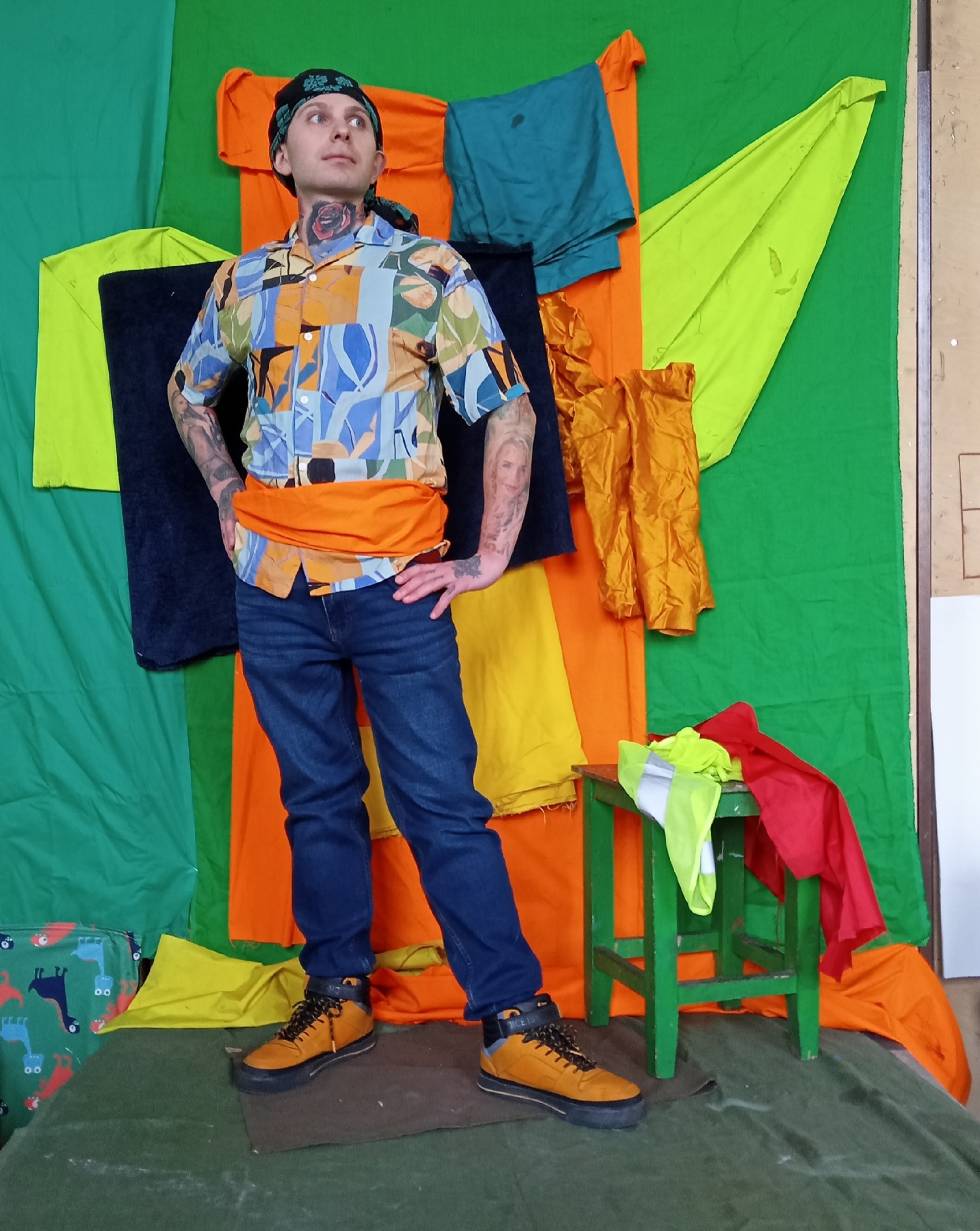 Моя работа, натурщик | Пикабу