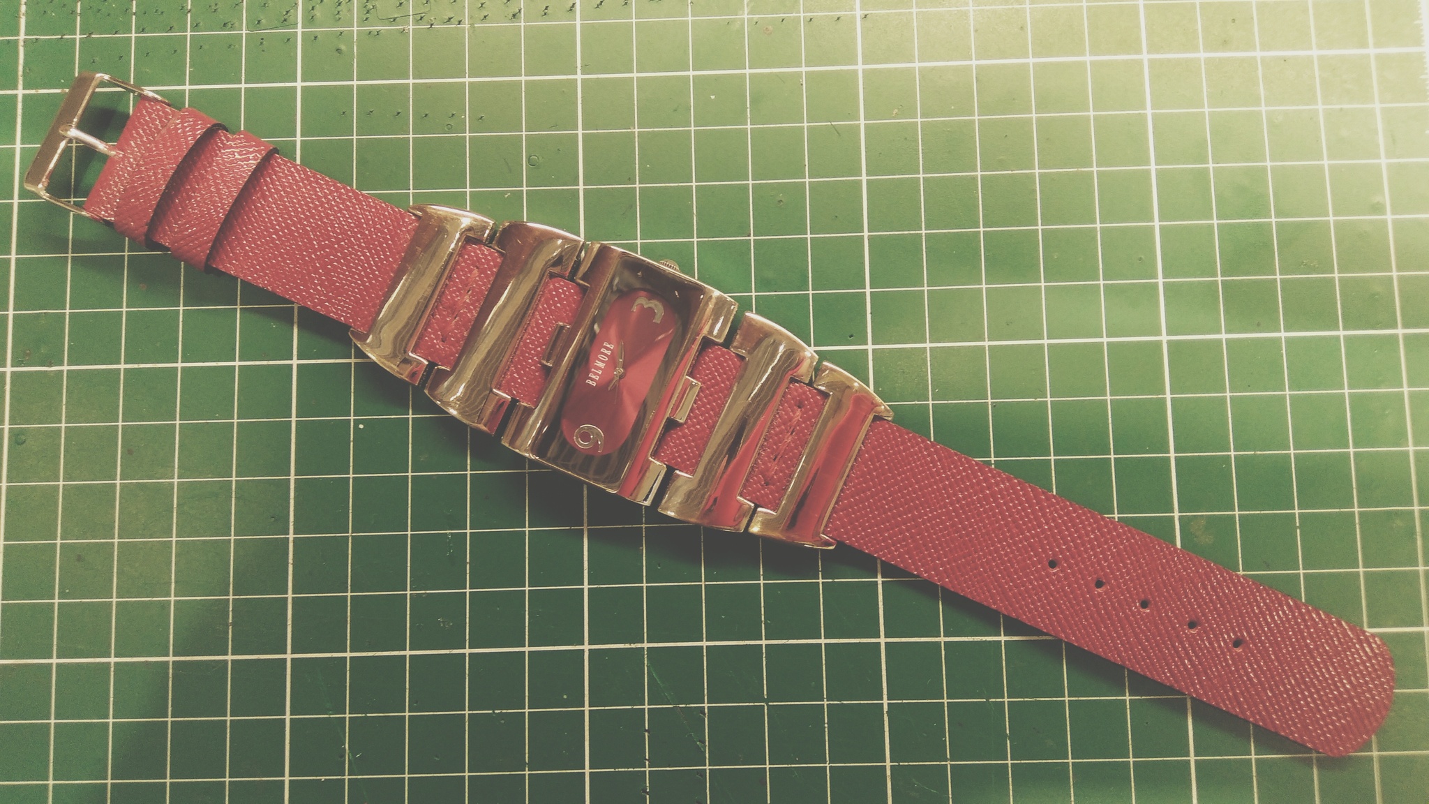 Ремешок для часов BELMORE. Ремешок ищ кожи Софьяно | Пикабу