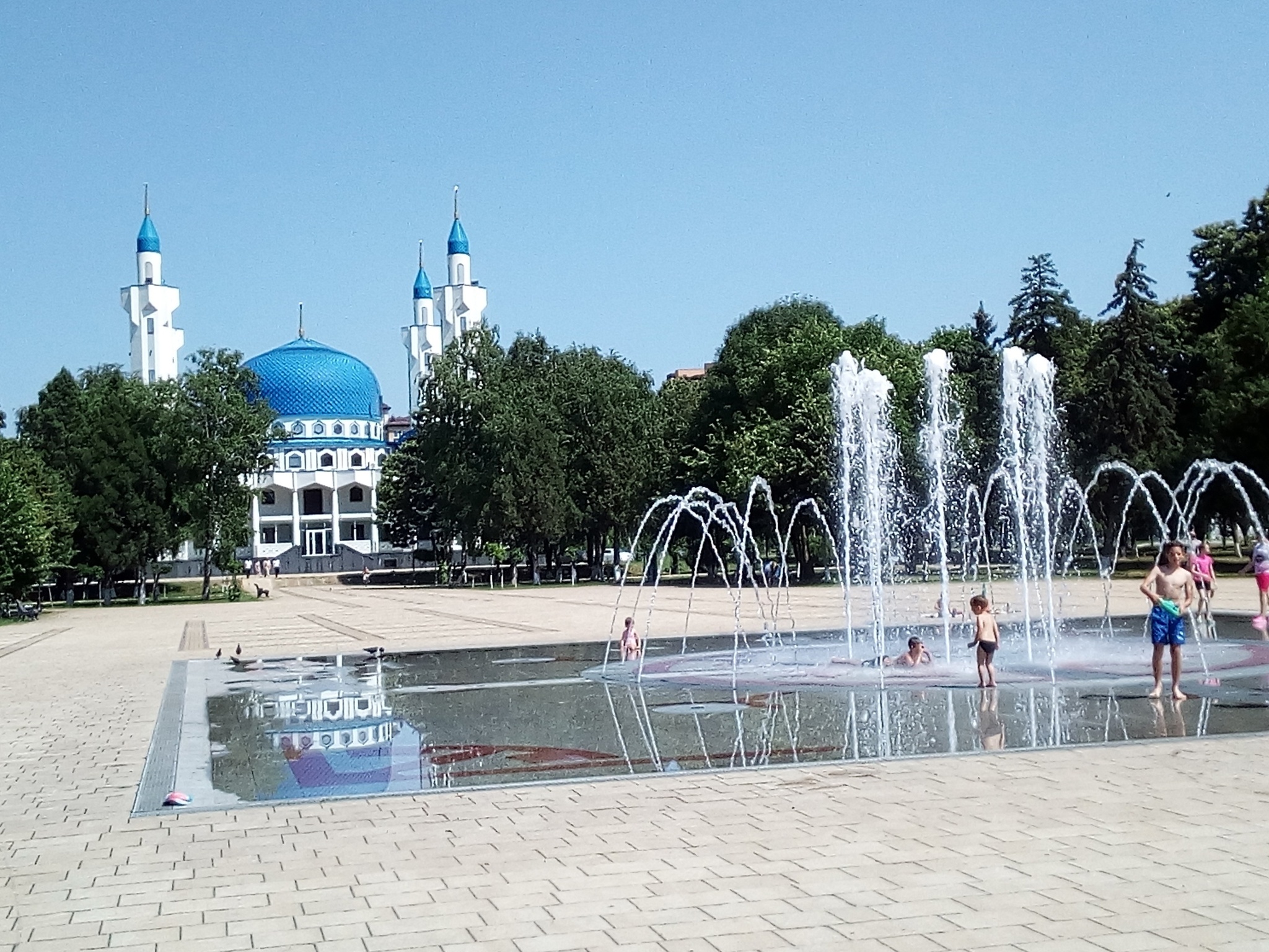 Майкоп. Парк Дружбы | Пикабу