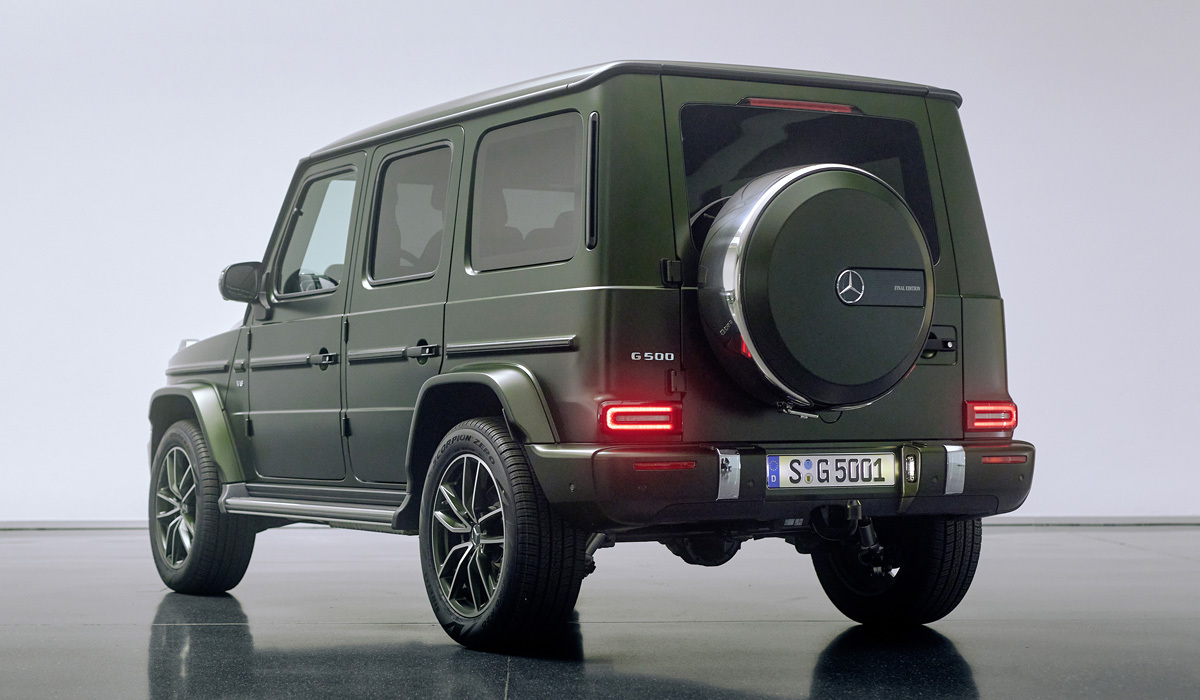 Mercedes G 500 прощается с двигателем V8 | Пикабу