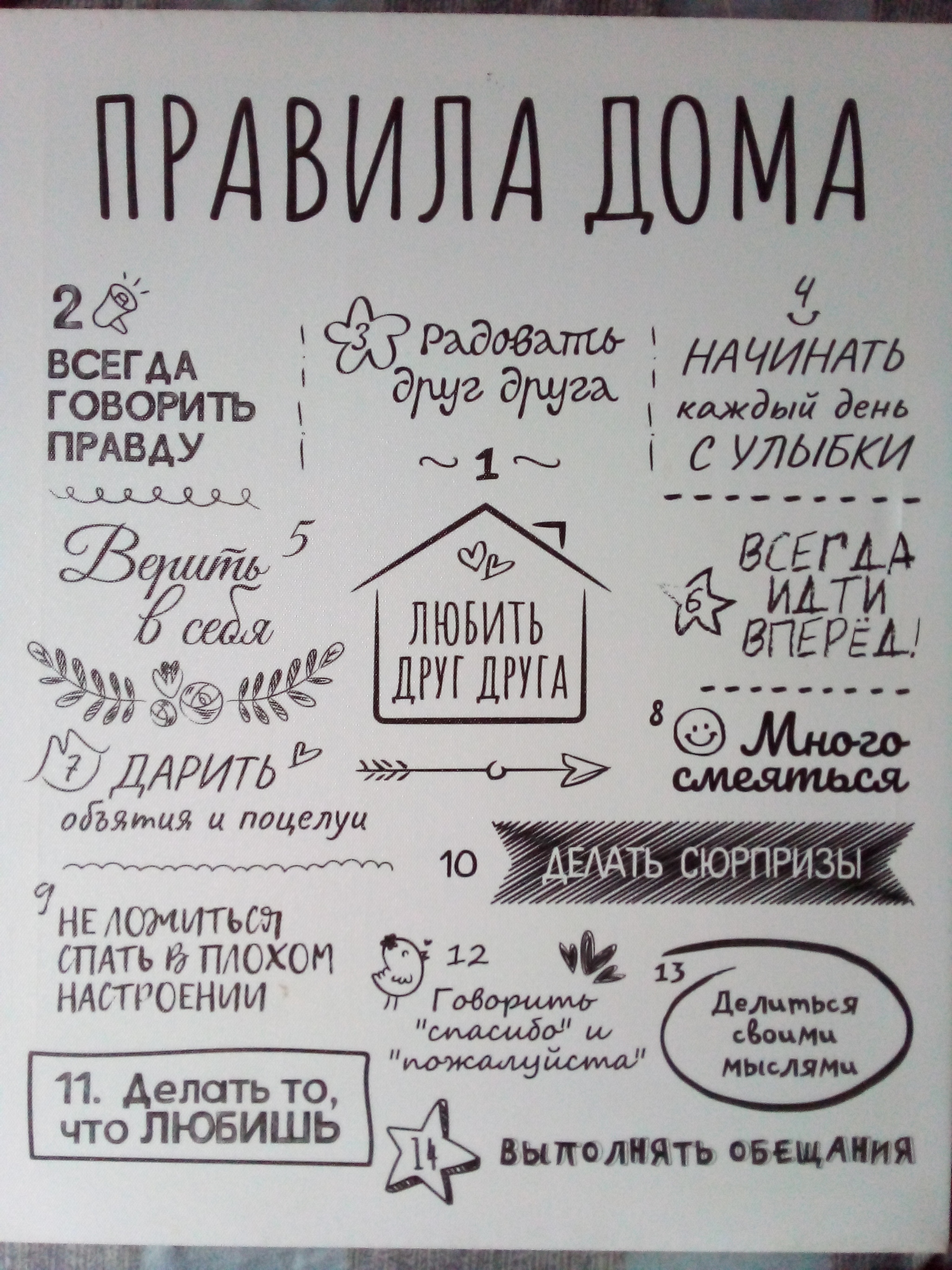 ..А вы соблюдаете 'Правила Дома"..?... | Пикабу