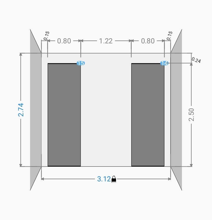 Перегородка из ПГП (пазогребневых плит) без примыкания к стенам | Пикабу