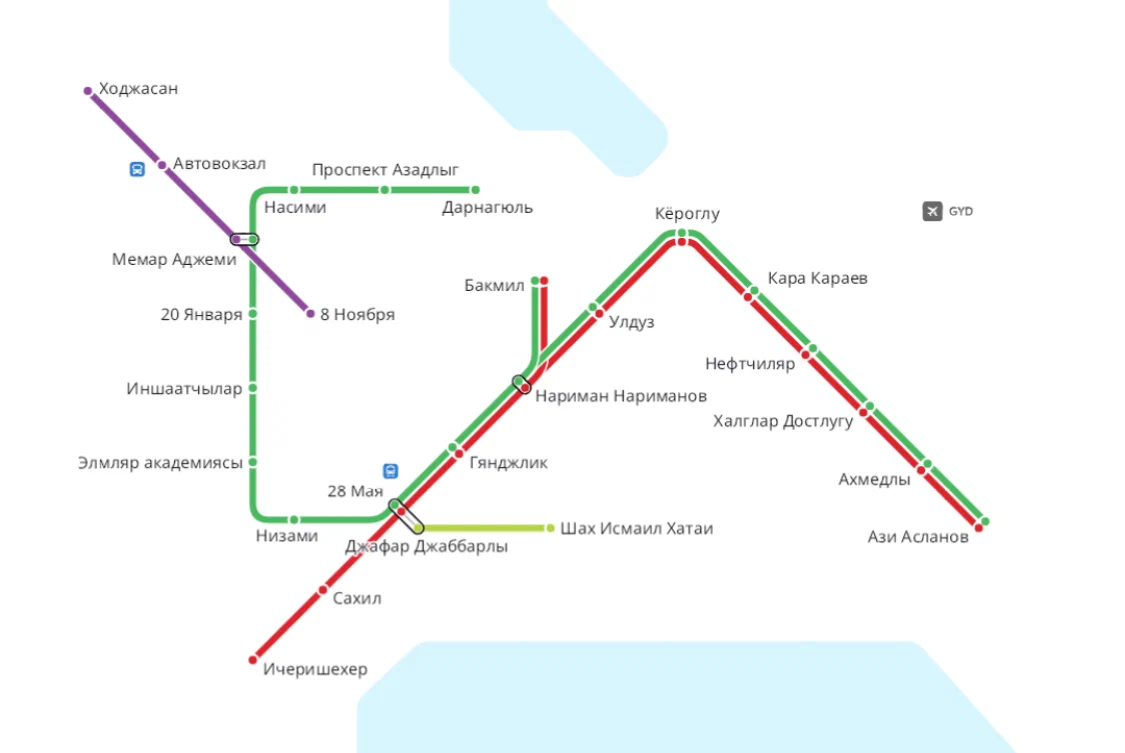 Бакинское метро. Июнь 2023 | Пикабу