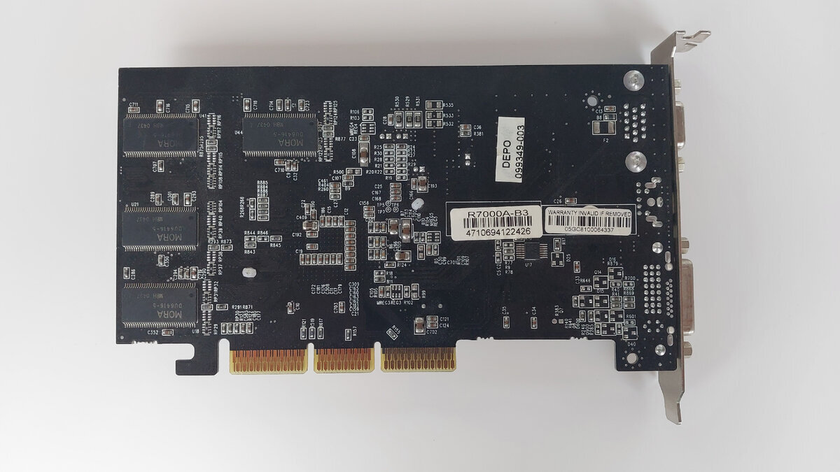 Видеокарты нашей молодости. ATI Radeon 7000 или Radeon VE | Пикабу