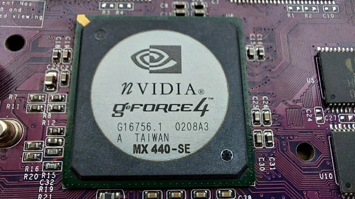 Видеокарты нашей молодости. nVidia GeForce 4 MX440 | Пикабу