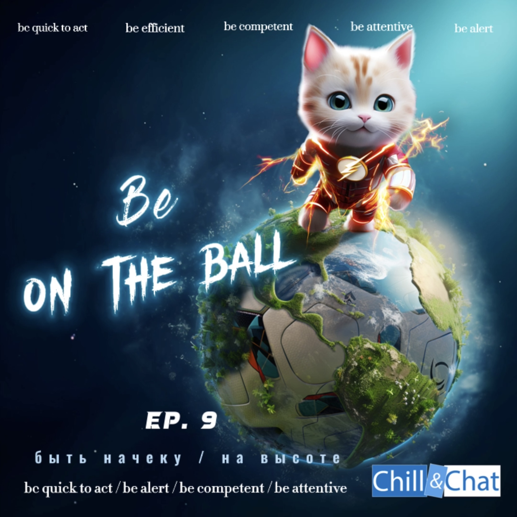 Be on the ball. Ep.9. 101 idioms | Пикабу