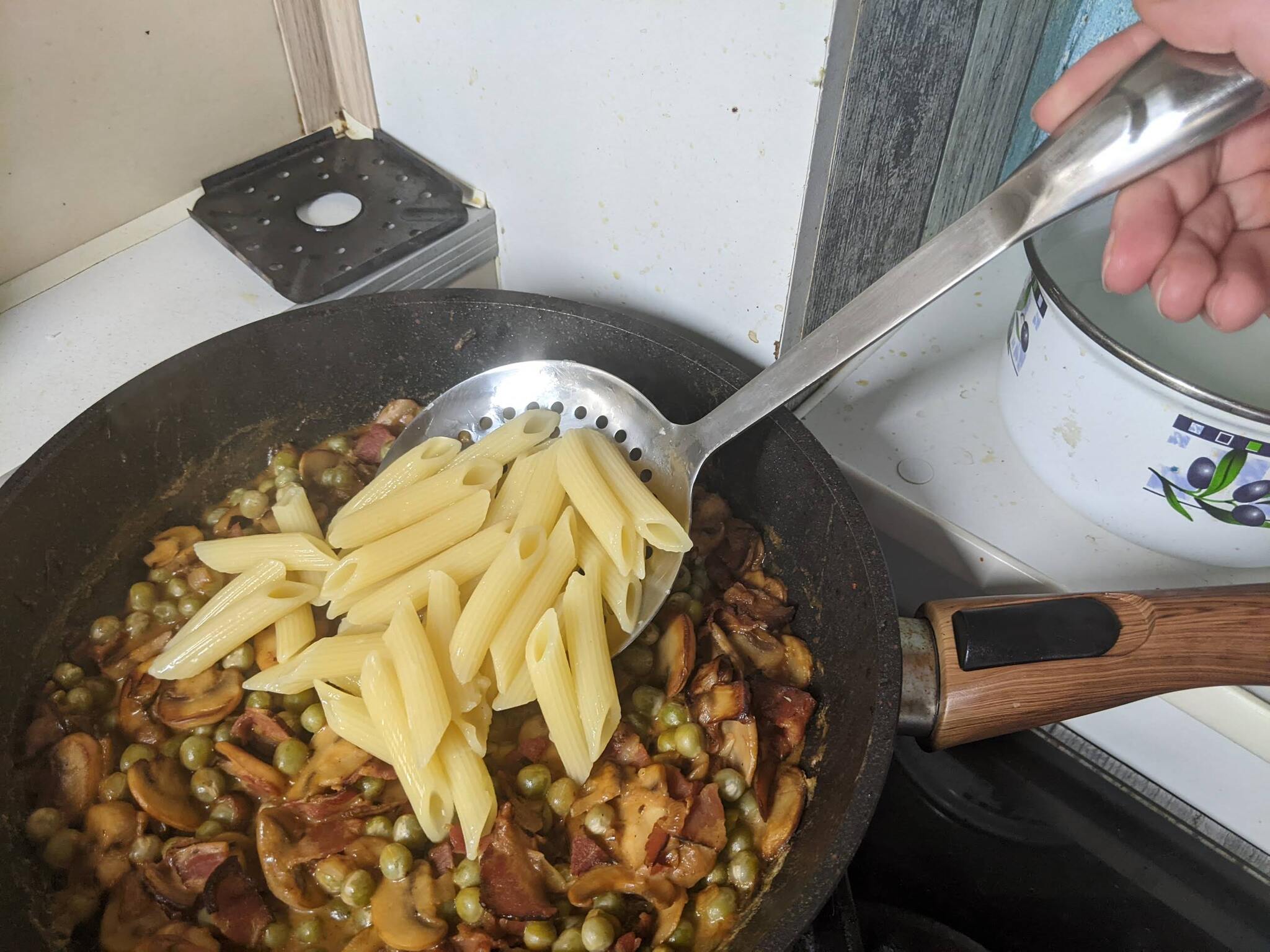 Не корысти ради, а пятницы для. Penne alla Boscaiola | Пикабу