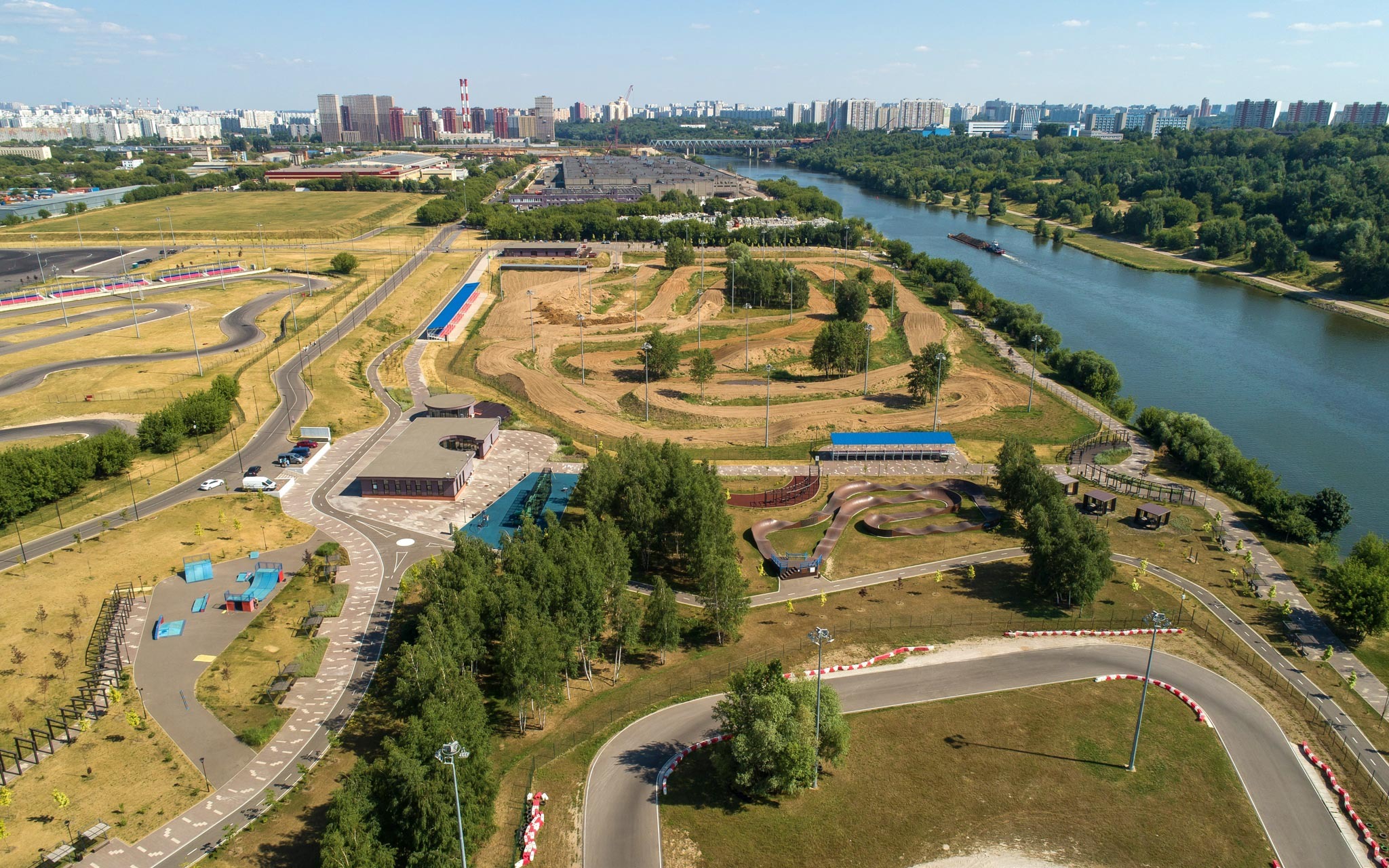 Преображение берегов Москвы-реки в Капотне и Печатниках | Пикабу