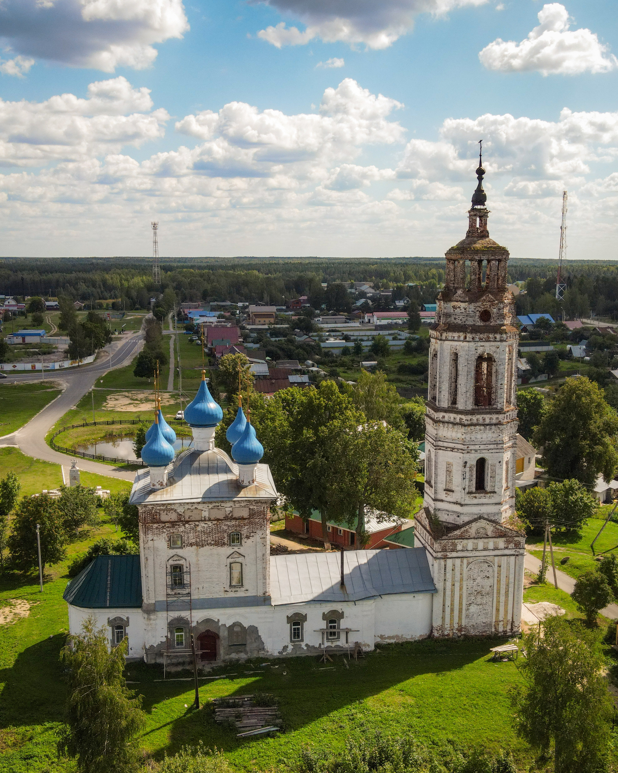 Клязьминский городок. Церковь Покрова Пресвятой Богородицы | Пикабу