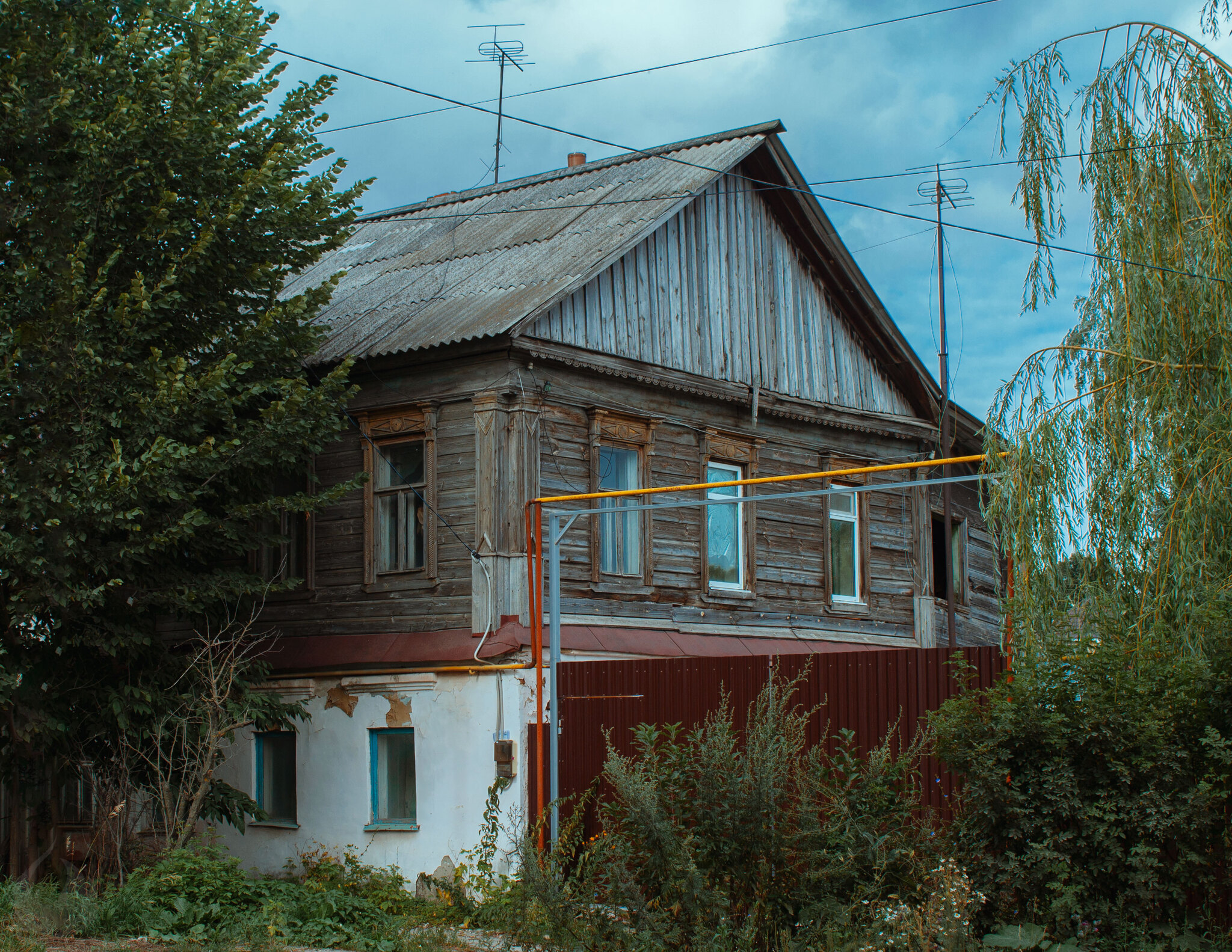 Серия фотографий старинных домиков. Рязанская обл,г.Скопин | Пикабу