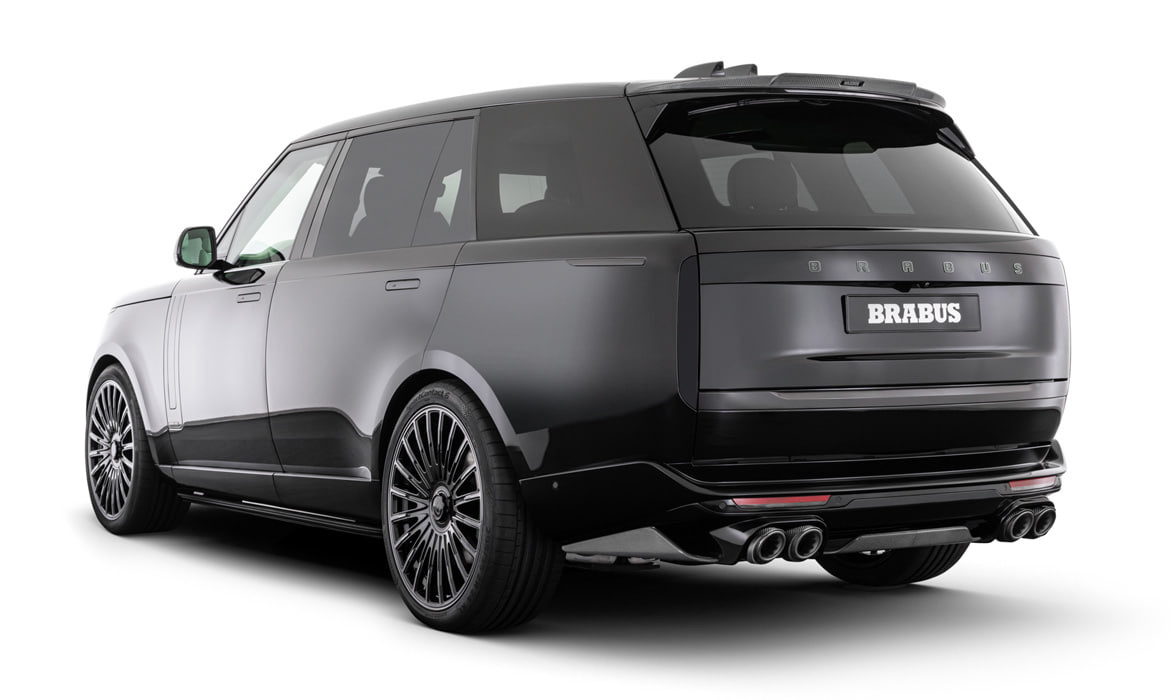 Самый дорогой Range Rover от Brabus: роскошный салон и 600 сил | Пикабу