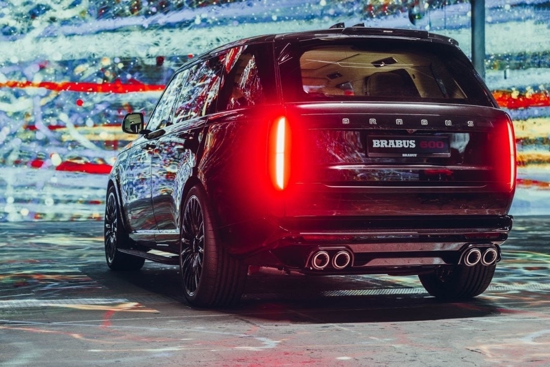 Самый дорогой Range Rover от Brabus: роскошный салон и 600 сил | Пикабу